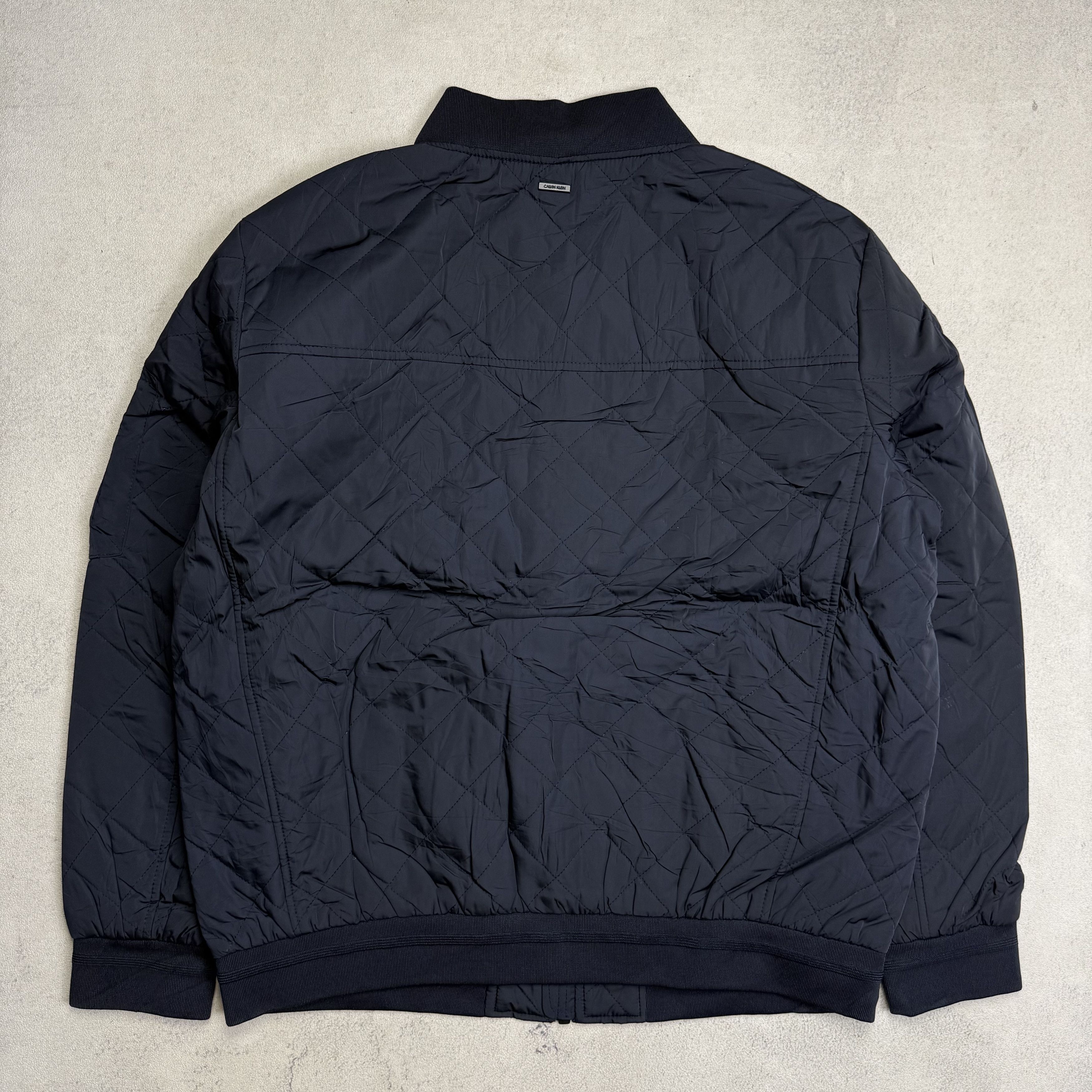 Calvin Klein Calvin Klein Quilted Baseball Varsity Bomber Jacket Size US L / EU 52-54 / 3 - 3 Thumbnail