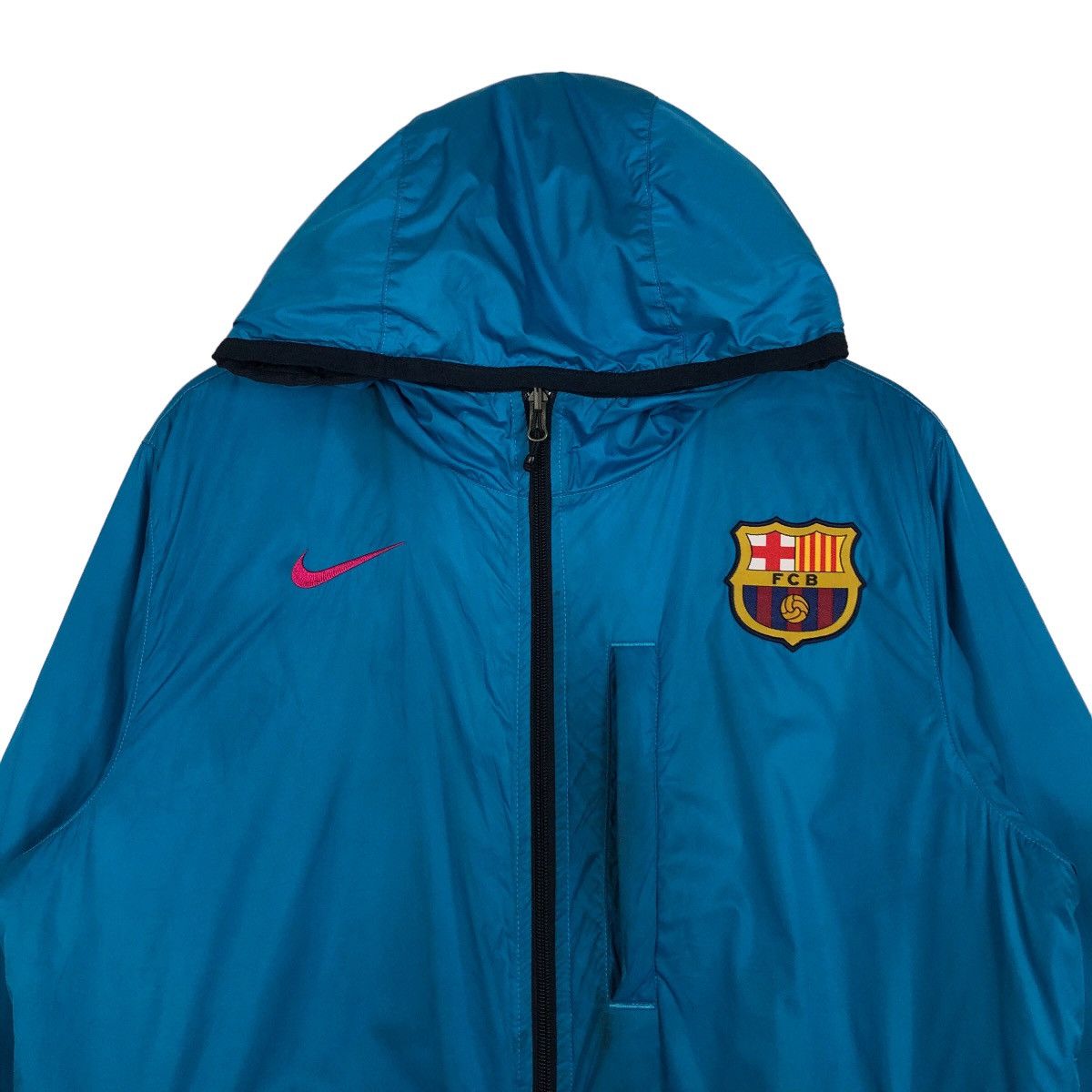 Nike 🔥90’s Vintage Reversible Jacket Nike Barcelona Size US M / EU 48-50 / 2 - 15 Thumbnail