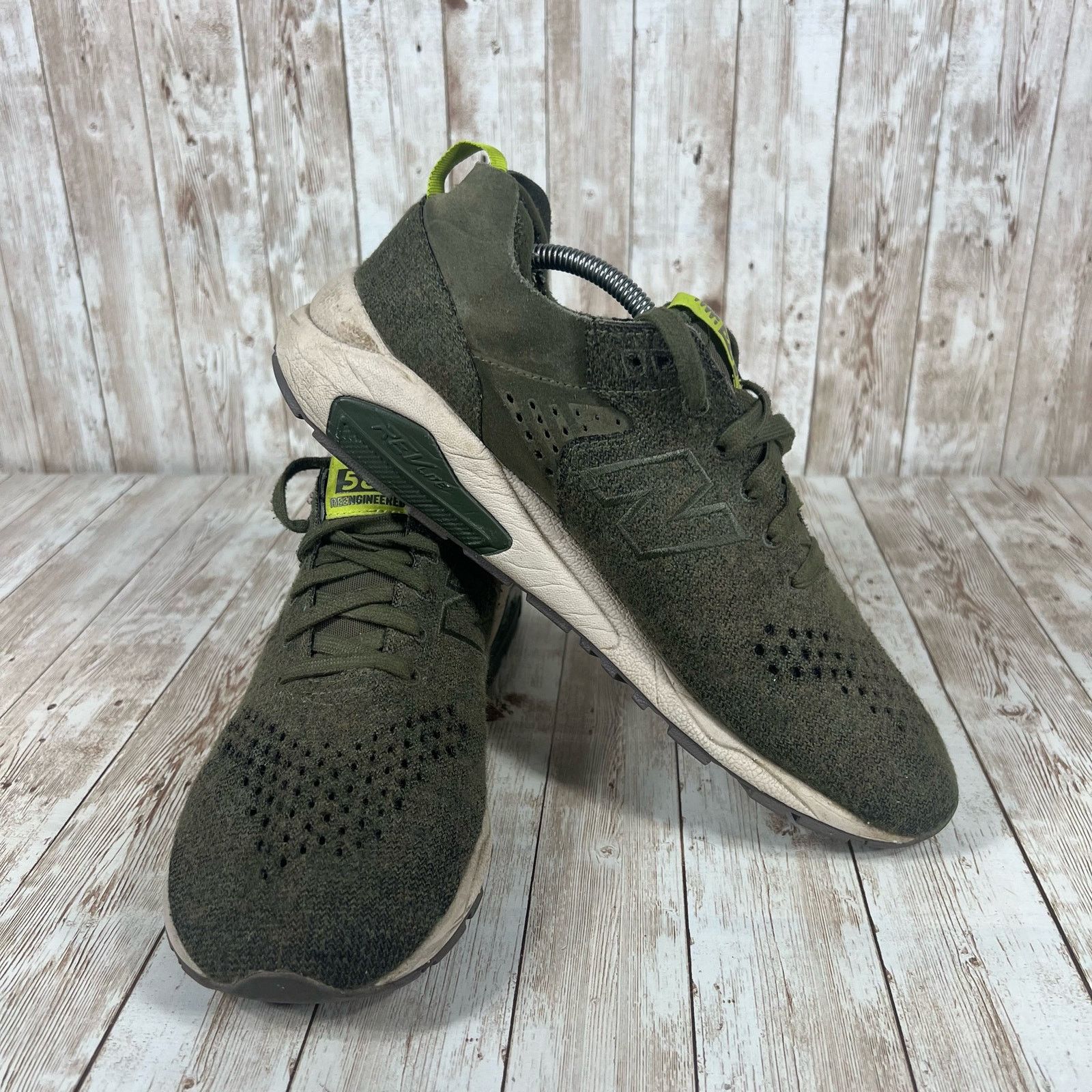 New Balance New balance 580 reengineered olive Green Mens 10.5 Size US 10.5 / EU 43-44 - 6 Thumbnail