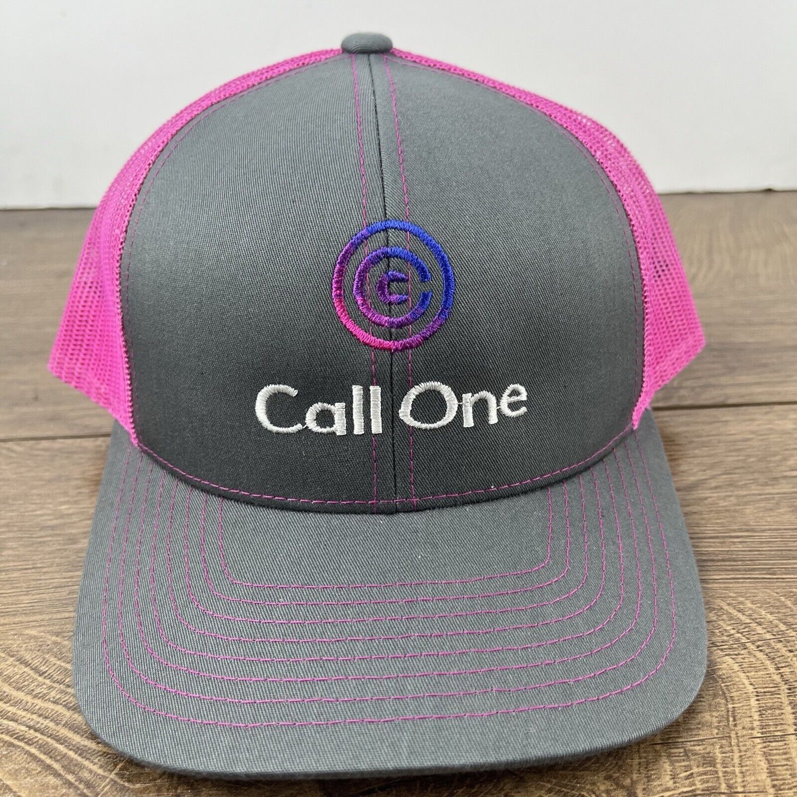 Other Call One Hat Snapback Hat Gray Adjustable Hat Adult Fit Gray Size ONE SIZE - 5 Thumbnail