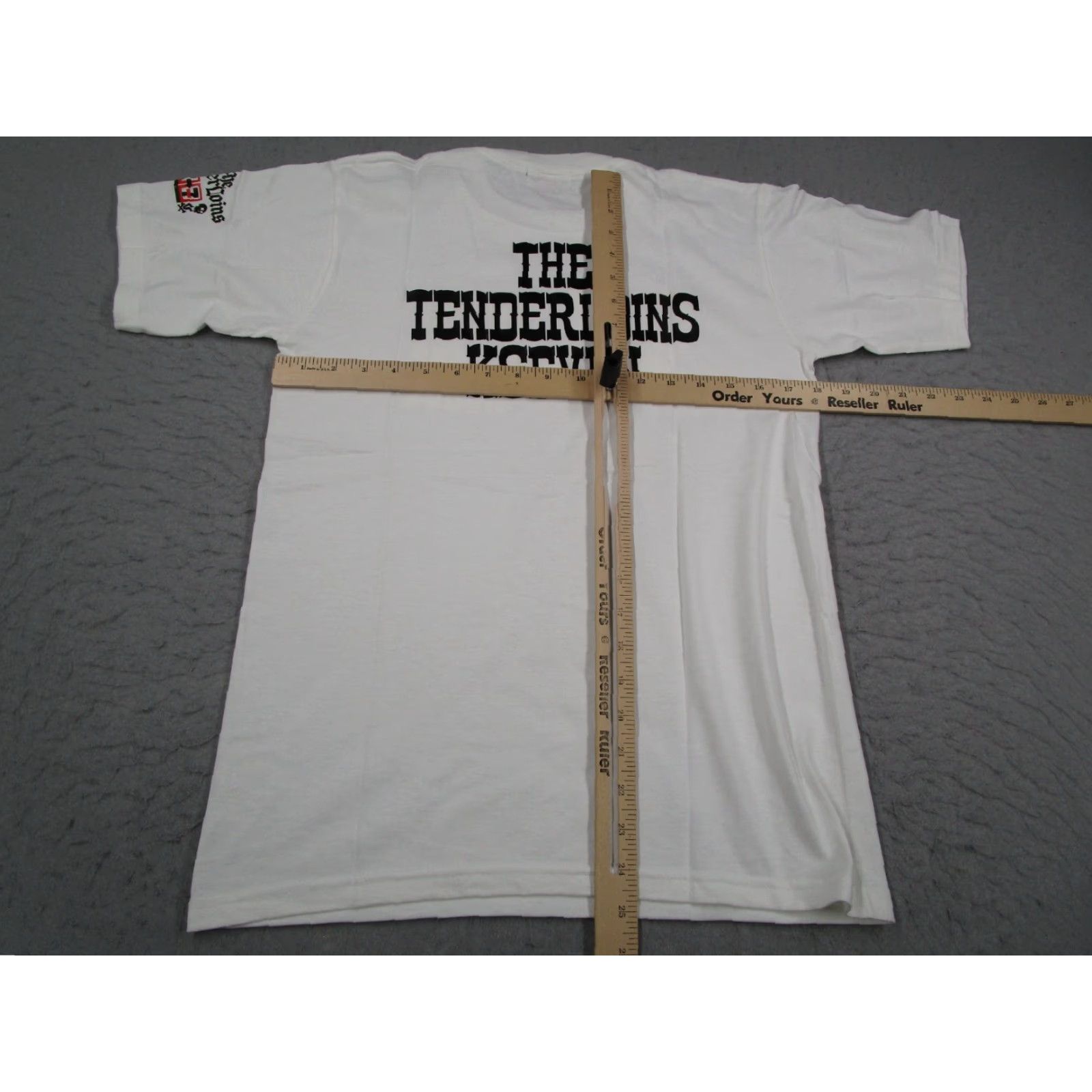 Tenderloin Tenderloin Mens Shirt Small White K Seven Headz Logo Short Sleeve T-Shirt Vintage N/A Size US S / EU 44-46 / 1 - 7 Thumbnail