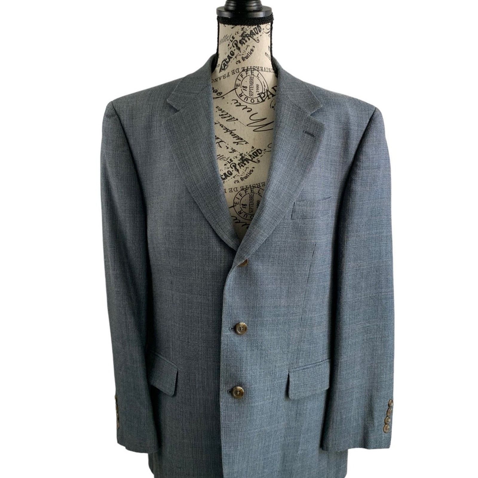 Ralph Lauren Ralph Lauren Men's 43R Blazer Silk Wool Jacket 3 Button Size 42R - 1 Thumbnail