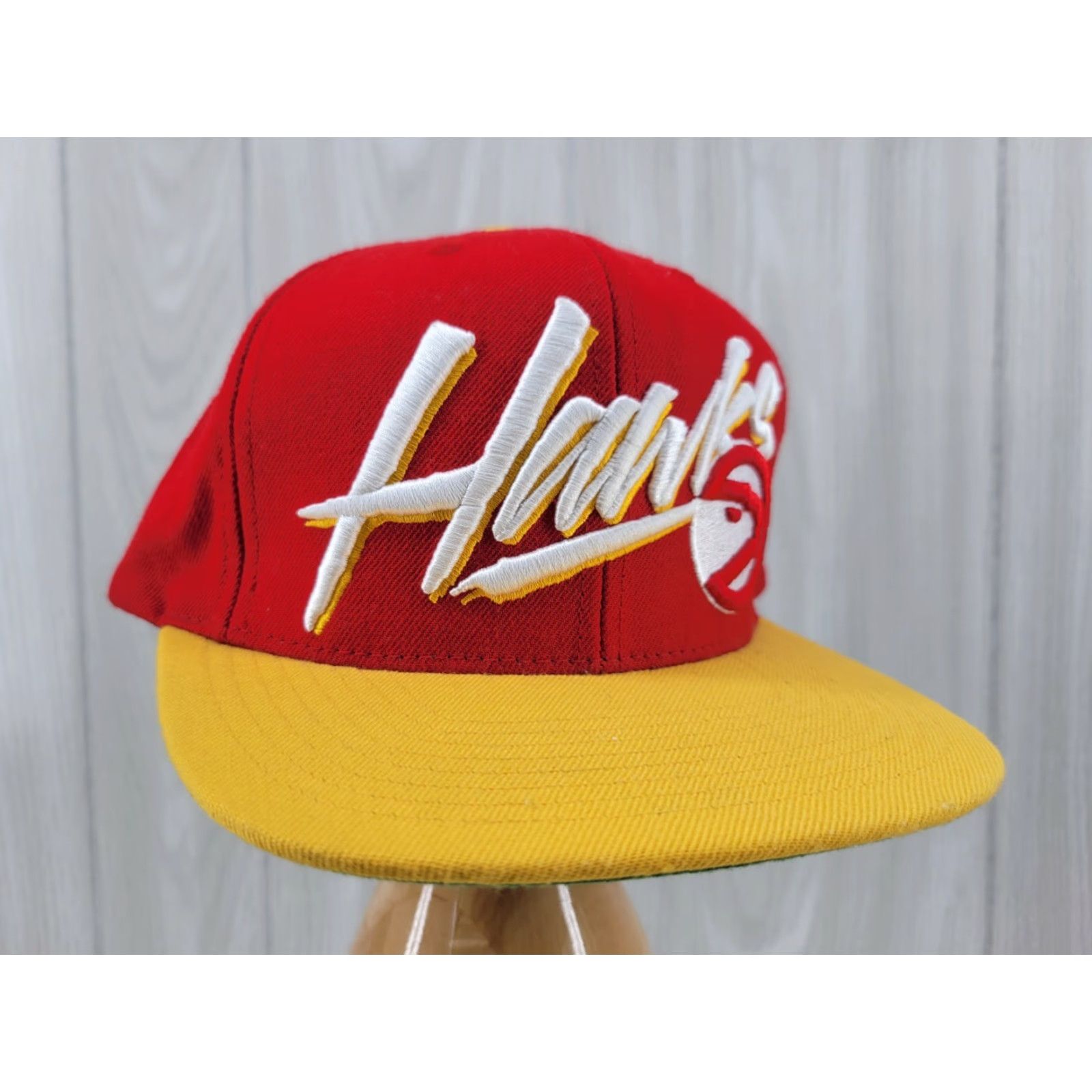 Mitchell & Ness Mitchell & Ness Atlanta Hawks Snapback Hat Men Red Adjustable Snapback 90s G2 Size ONE SIZE - 2 Thumbnail
