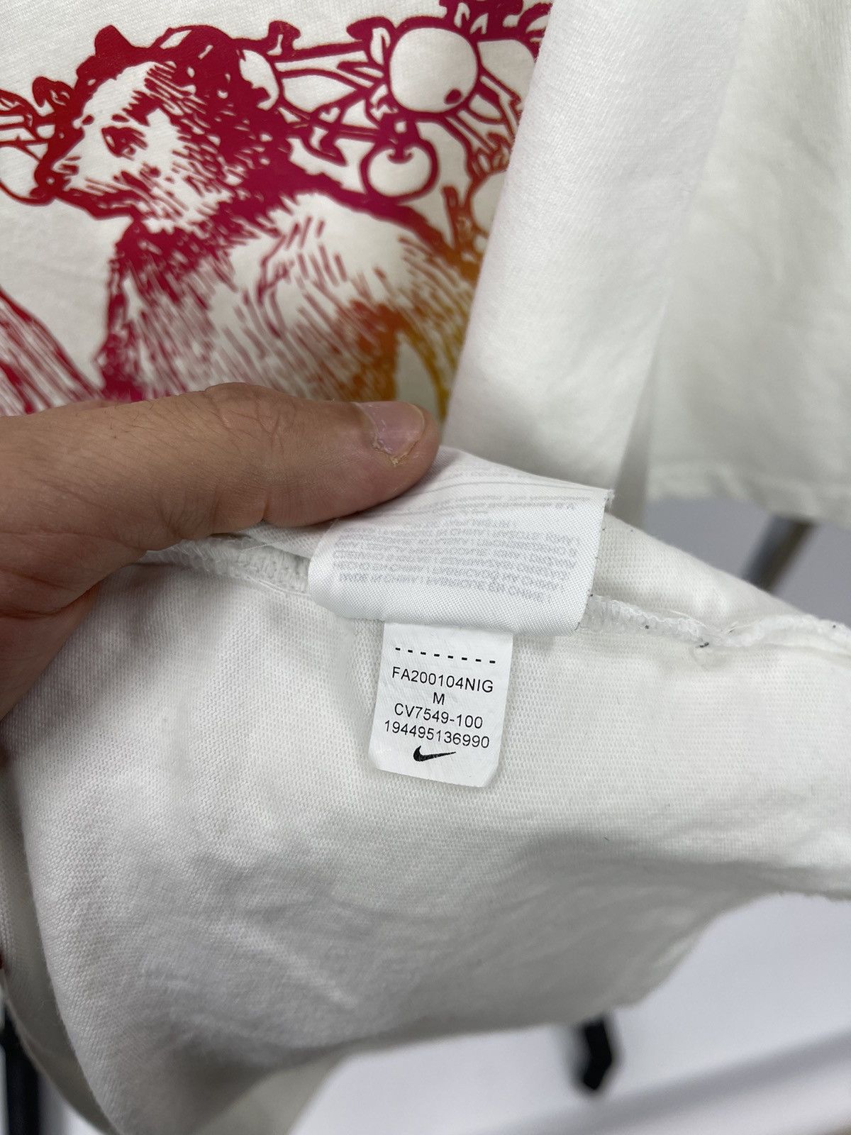 Nike × Nike ACG Nike ACG Graphic Tee Ultra Rare Outdoor Size M White T-Shirt Size US M / EU 48-50 / 2 - 7 Thumbnail