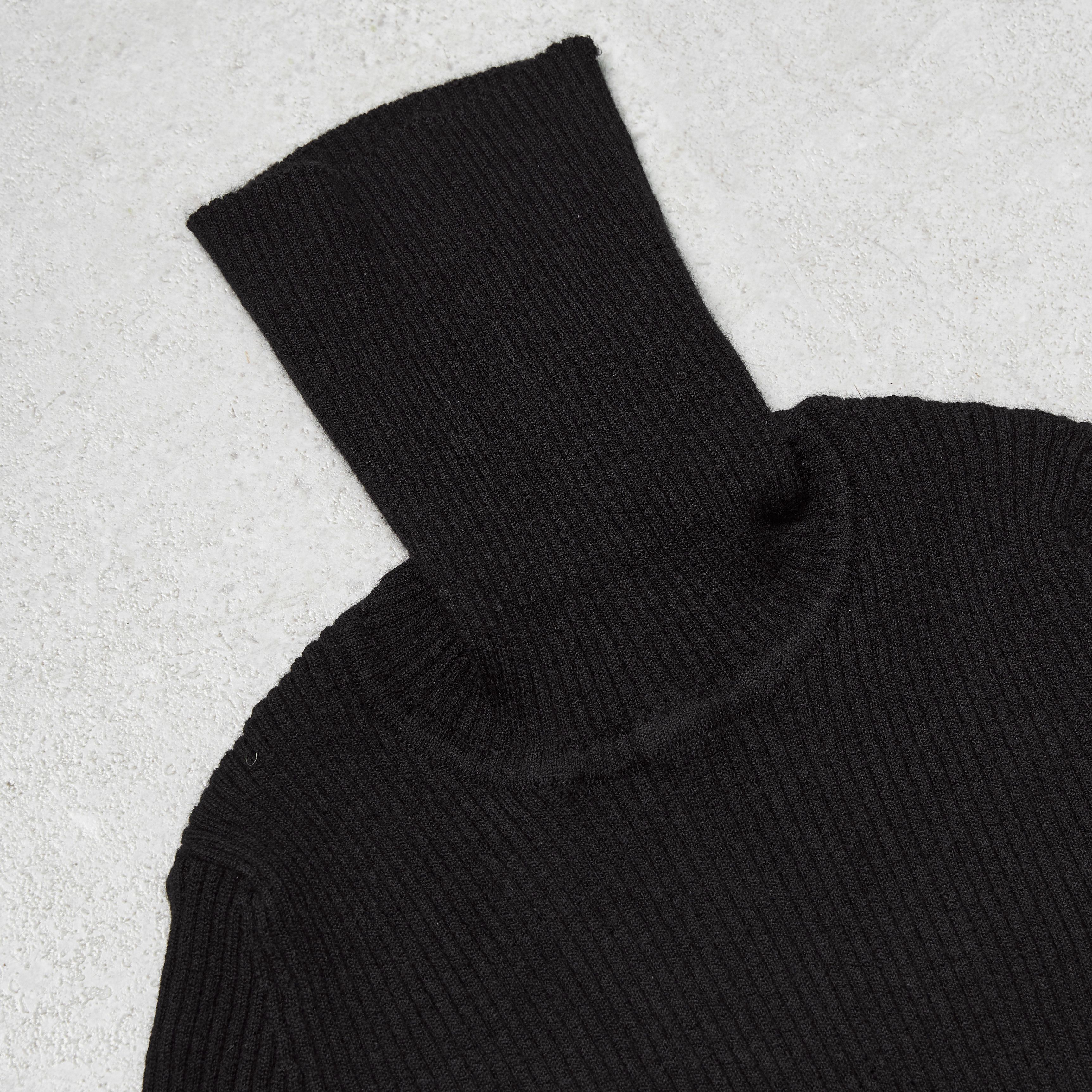 Chrome Hearts CHROME HEARTS Cashmere Lib Sknit Slim Top BLACK Size M / US 6-8 / IT 42-44 - 3 Thumbnail