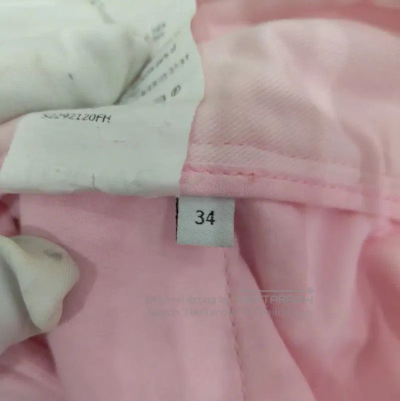 Loewe Loewe Pink Cotton Casual Pants for Women . Size 30" / US 8 / IT 44 - 6 Thumbnail