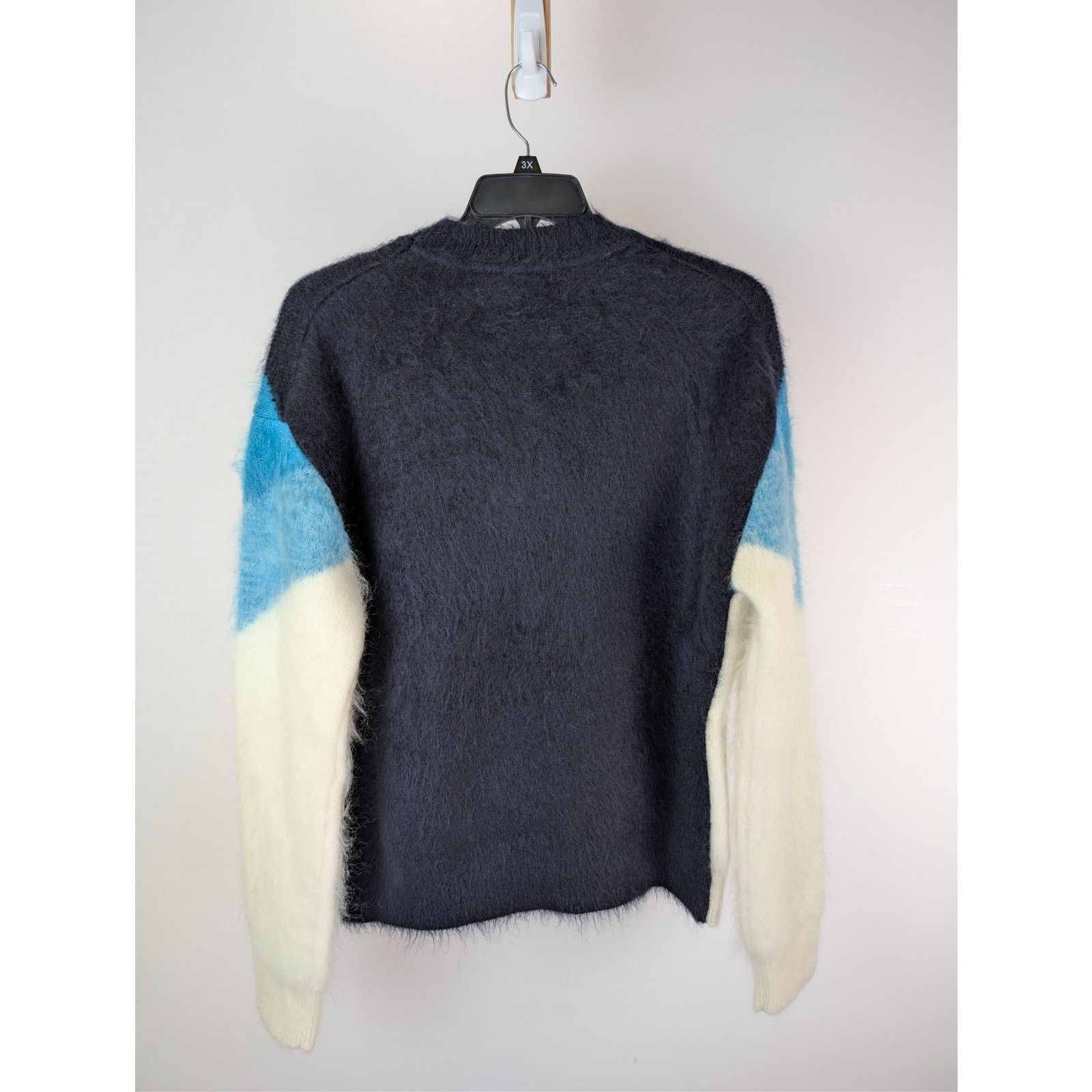 Bottega Veneta o1rshd1 wool mohair chevron jumper Knitwear Sweatshirt Size US M / EU 48-50 / 2 - 10 Thumbnail