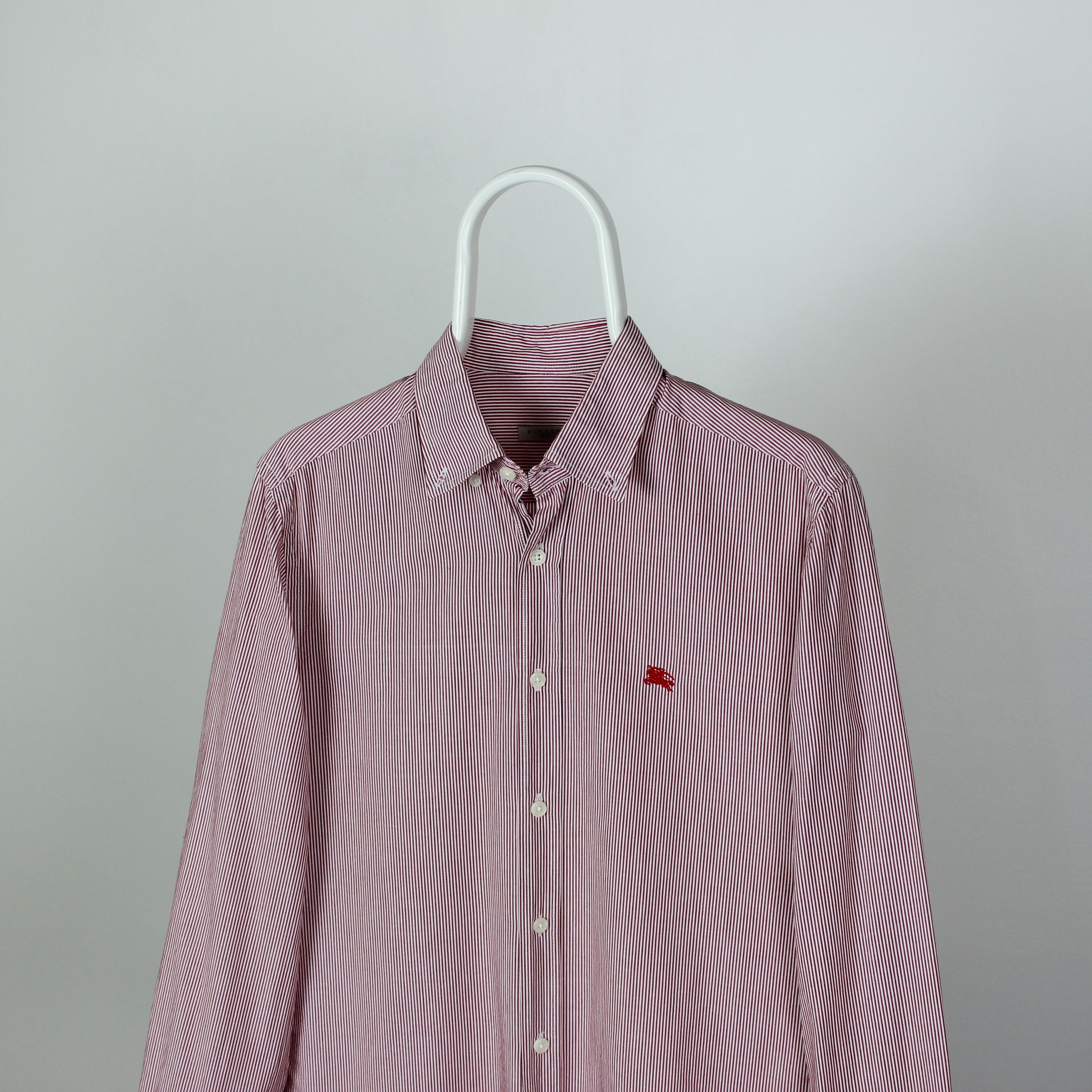 Burberry Burberry shirt men cotton button Ups red M Size US M / EU 48-50 / 2 - 1 Thumbnail