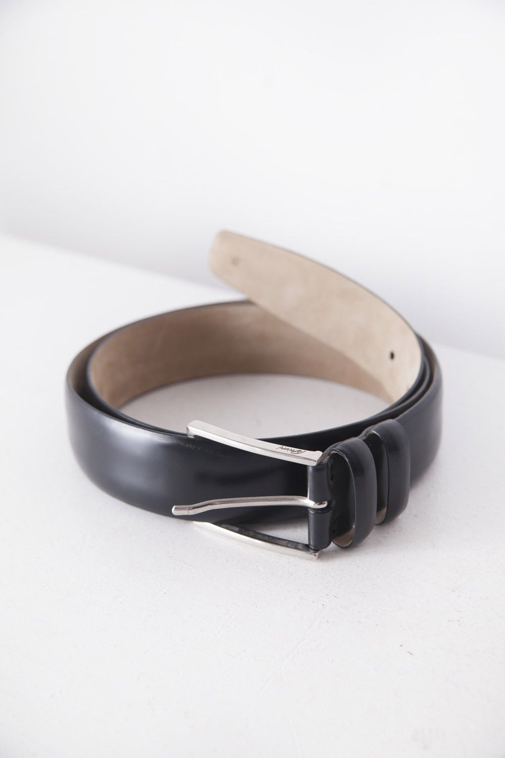 Brioni Brioni black leather suit belt - size 95 Size ONE SIZE - 1 Thumbnail