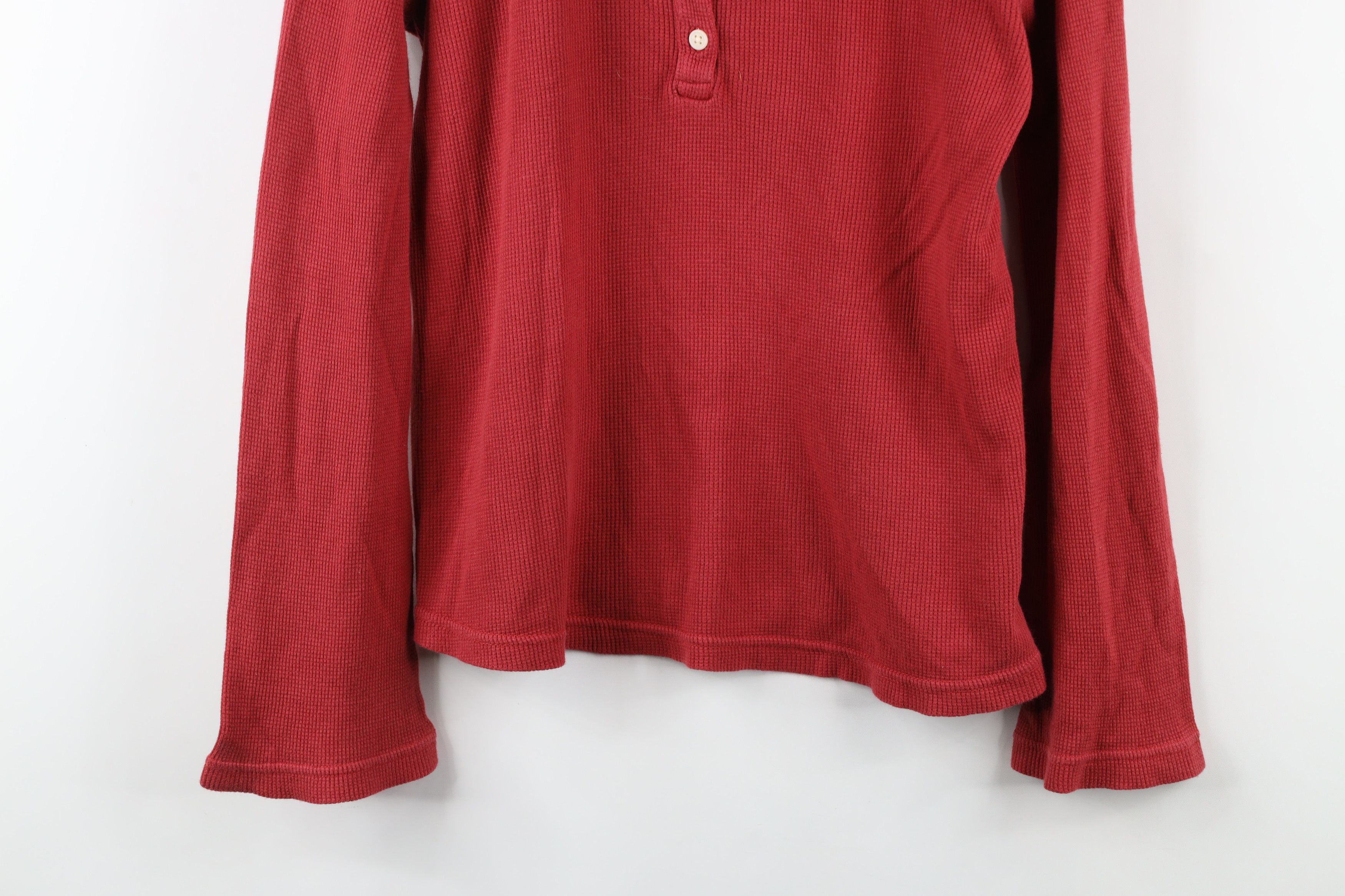 Madewell × Vintage Madewell Sleeve Thermal Waffle Knit Long Sleeve T-Shirt Size M / US 6-8 / IT 42-44 - 3 Thumbnail