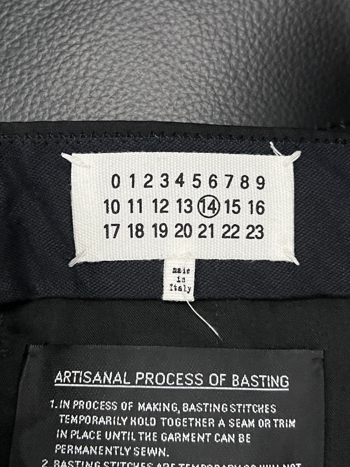 Maison Margiela Line 14 Exposed Stitch Trousers
