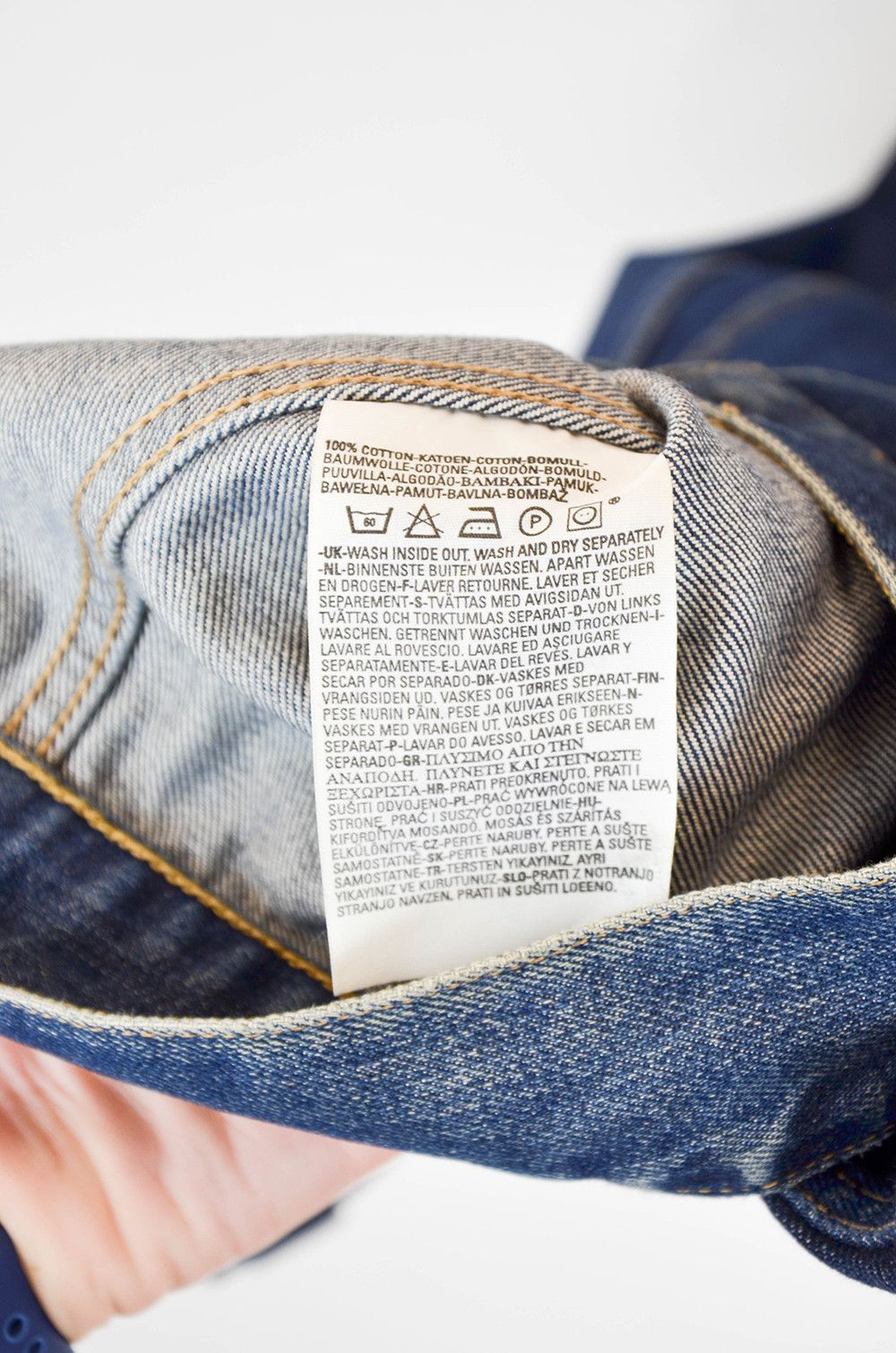 Levi's Levi’s 70500 XXL Denim Vest – Vintage Patchwork Size US XXL / EU 58 / 5 - 8 Thumbnail