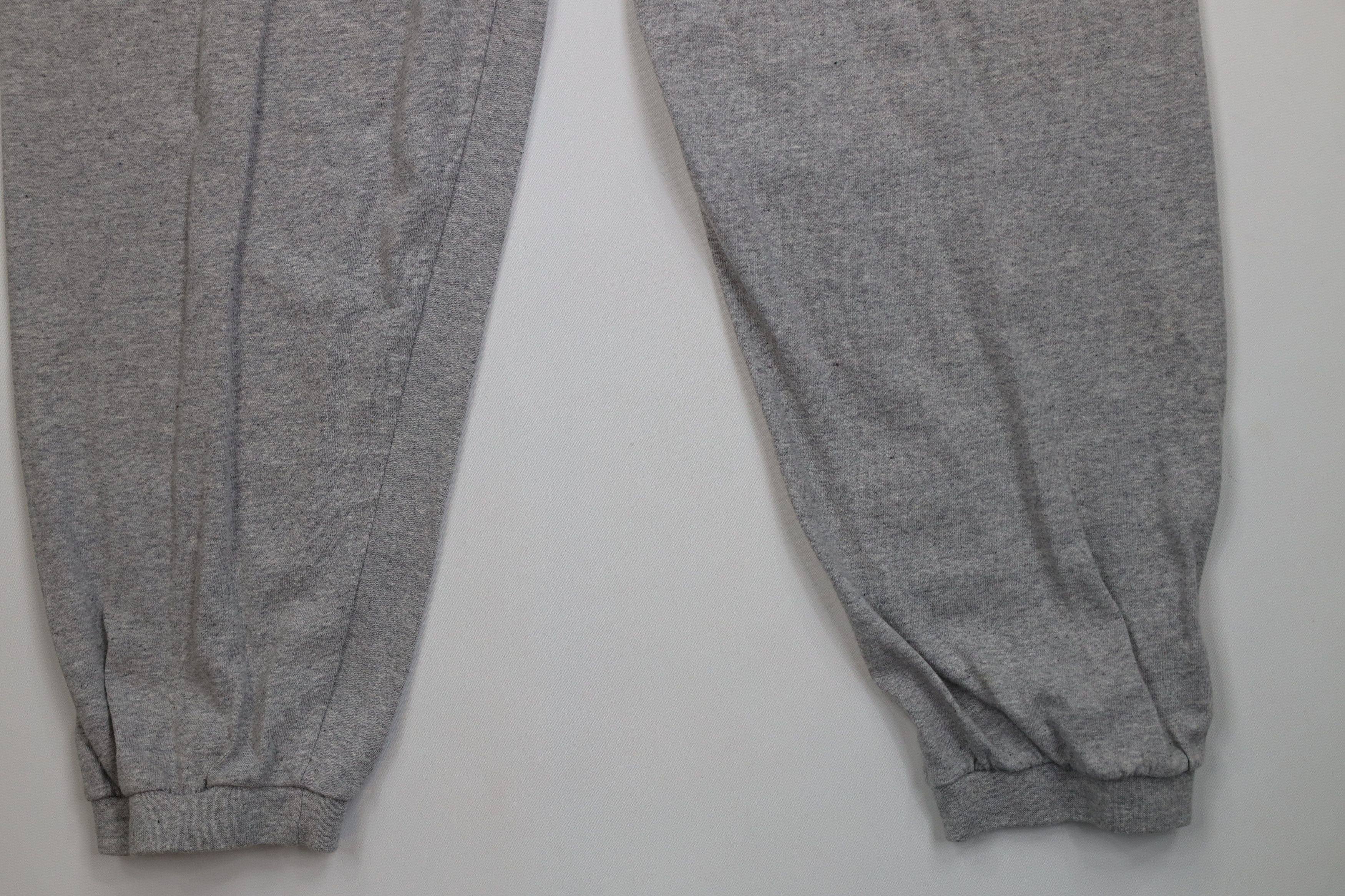 Hanes Vintage 90s Hanes Lightweight Sweatpants Joggers Pants Gray Size US 36 / EU 52 - 11 Thumbnail
