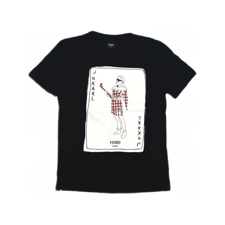 Fendi Fendi Casual Graphic T-Shirt for Women 0079 Size US XL / EU 56 / 4 - 1 Thumbnail