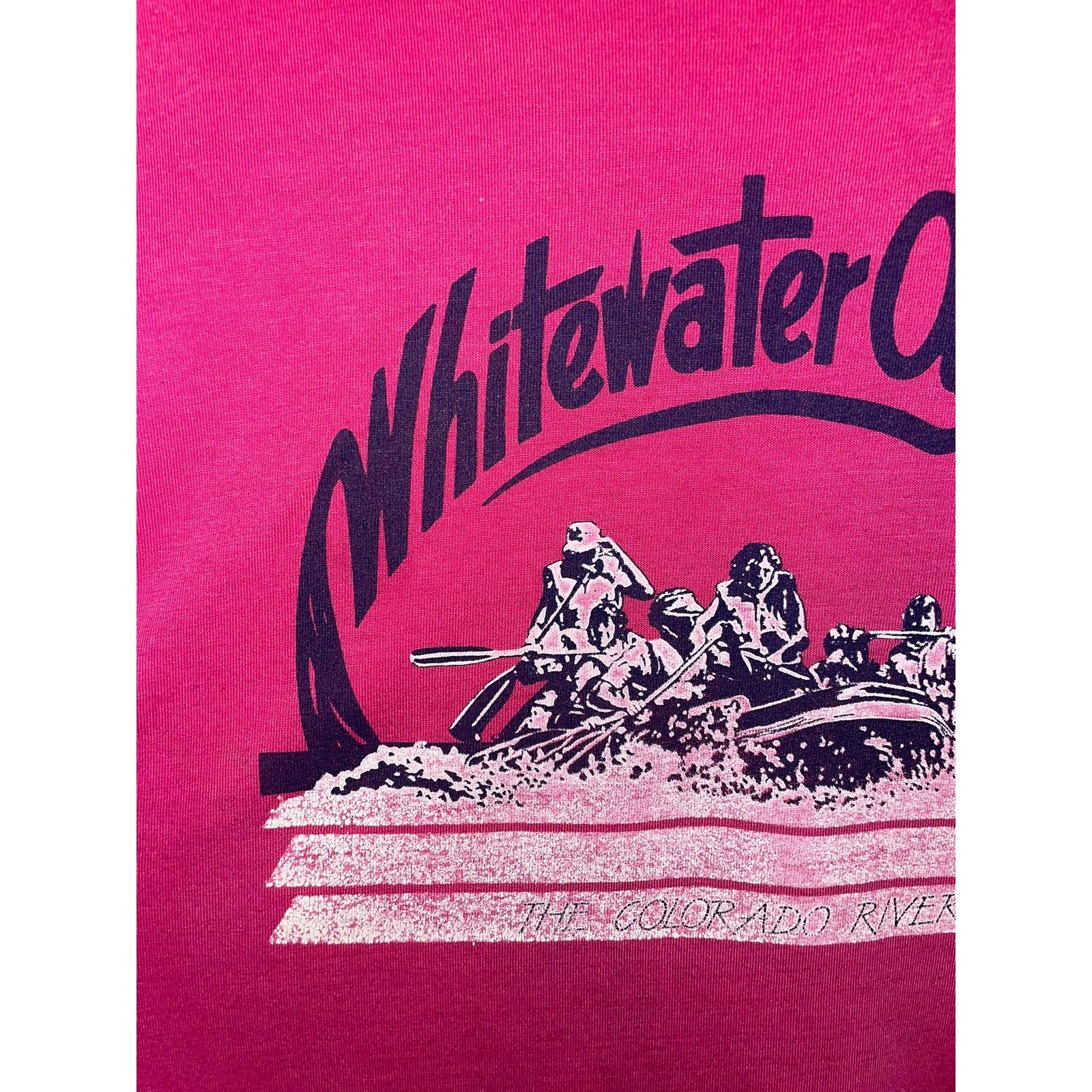 Hanes Vintage Whitewater Rafting Shirt Odyssey 90s Raft Tee XL Size US XL / EU 56 / 4 - 2 Thumbnail