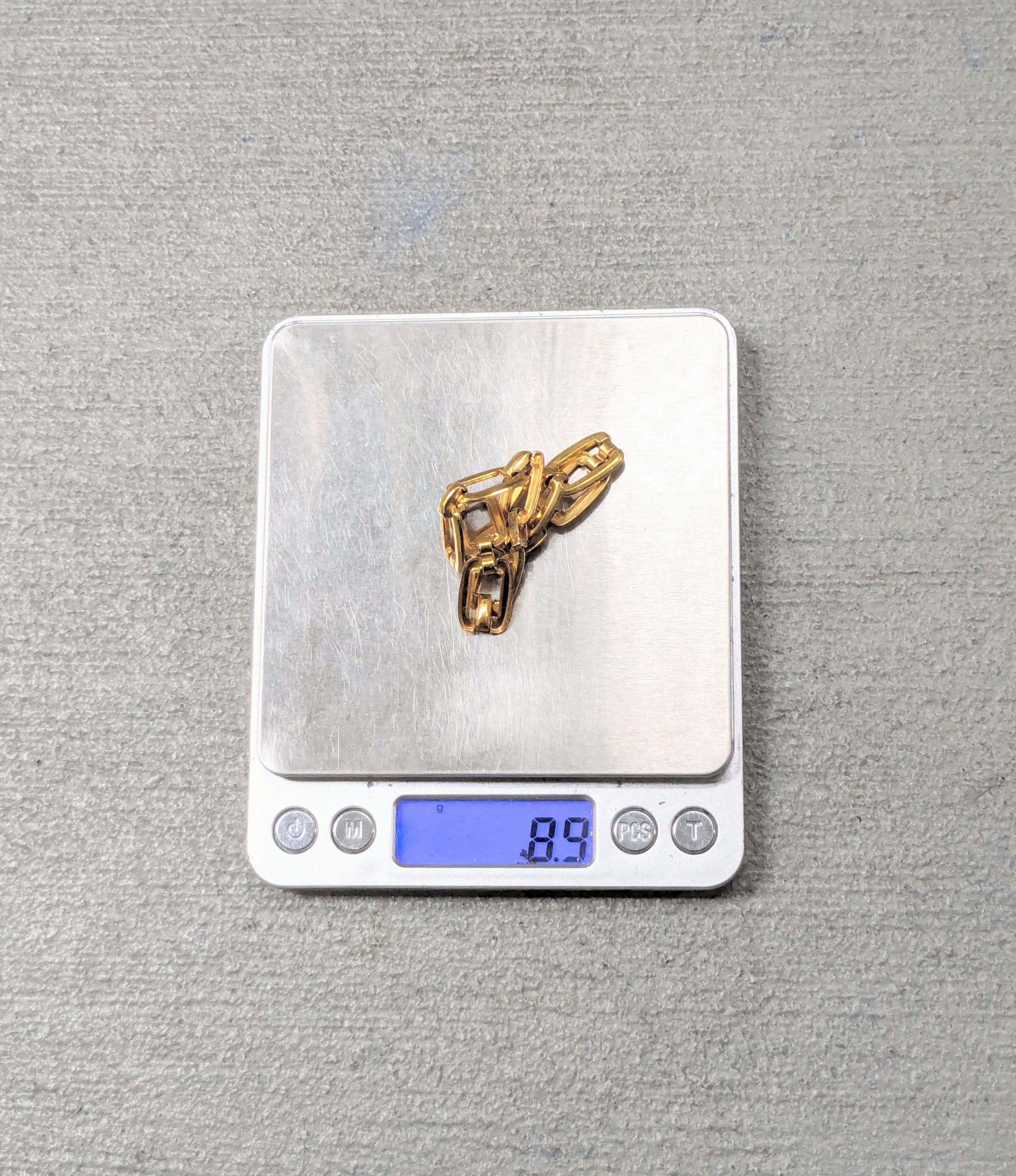 Jewelry × Vintage Vintage Sterling Silver Bracelet Gold Plated 7.25" Size ONE SIZE - 15 Thumbnail