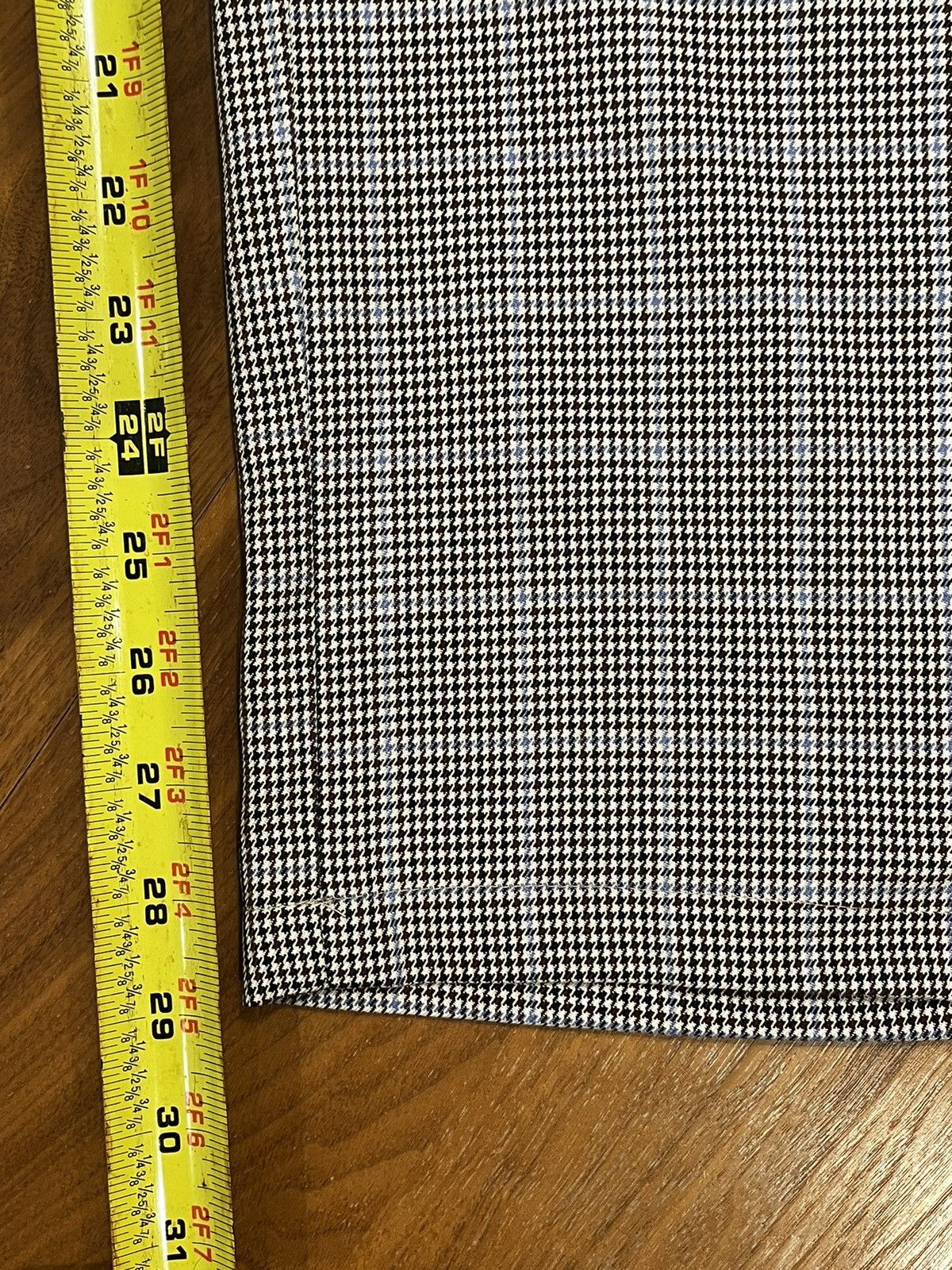 Topman Topman Houndstooth Wide Leg Pants Size US 30 / EU 46 - 6 Thumbnail