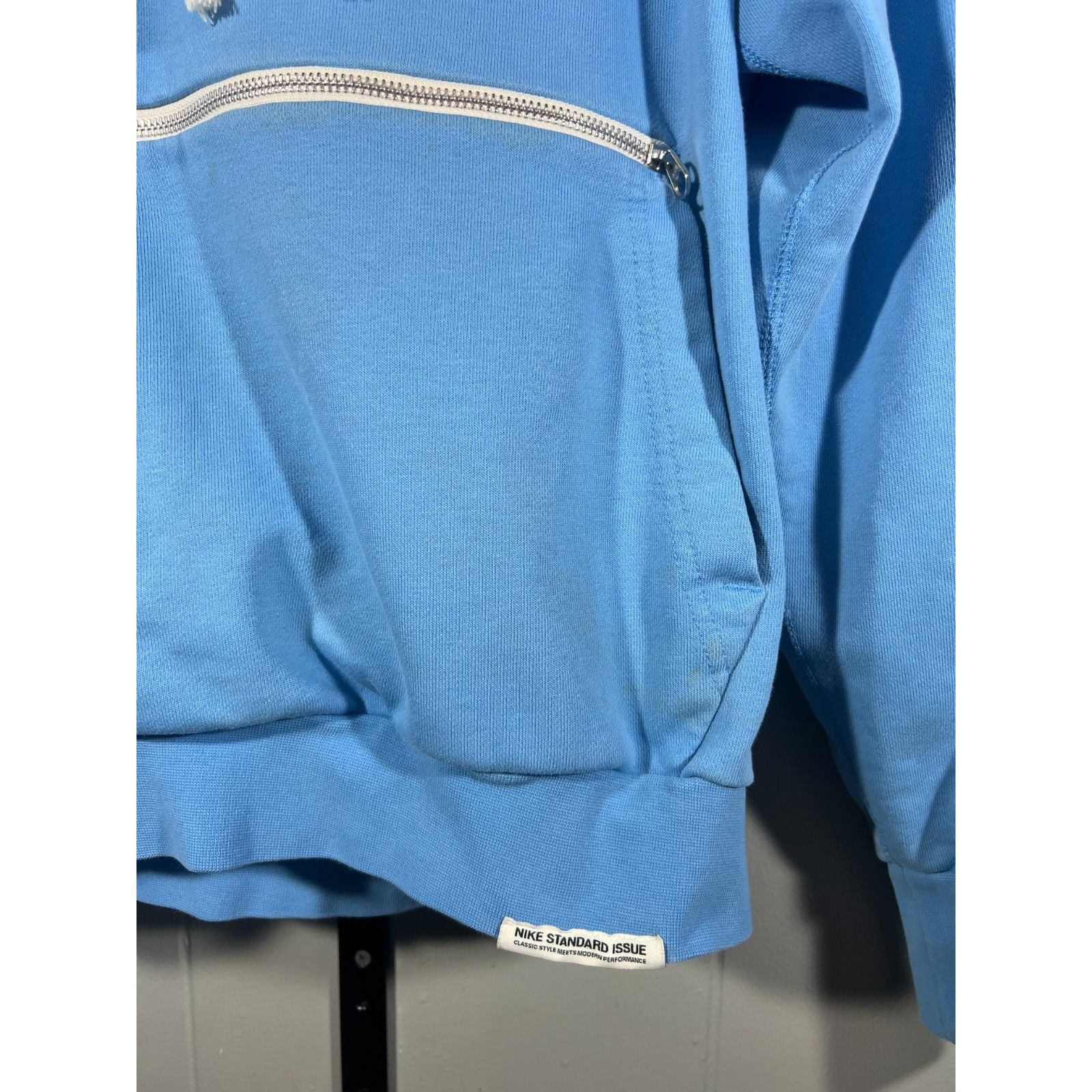 Nike Nike Standard Issue Basketball Hoodie Mens SM Blue Swoosh Pu Size US S / EU 44-46 / 1 - 5 Thumbnail