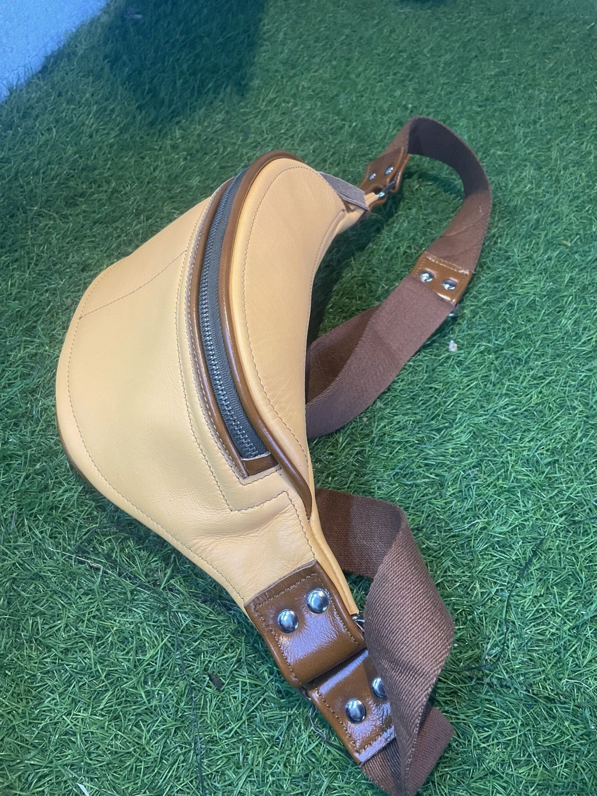 Leather Authentic CUSTOM leather Waistbag Size ONE SIZE - 4 Thumbnail