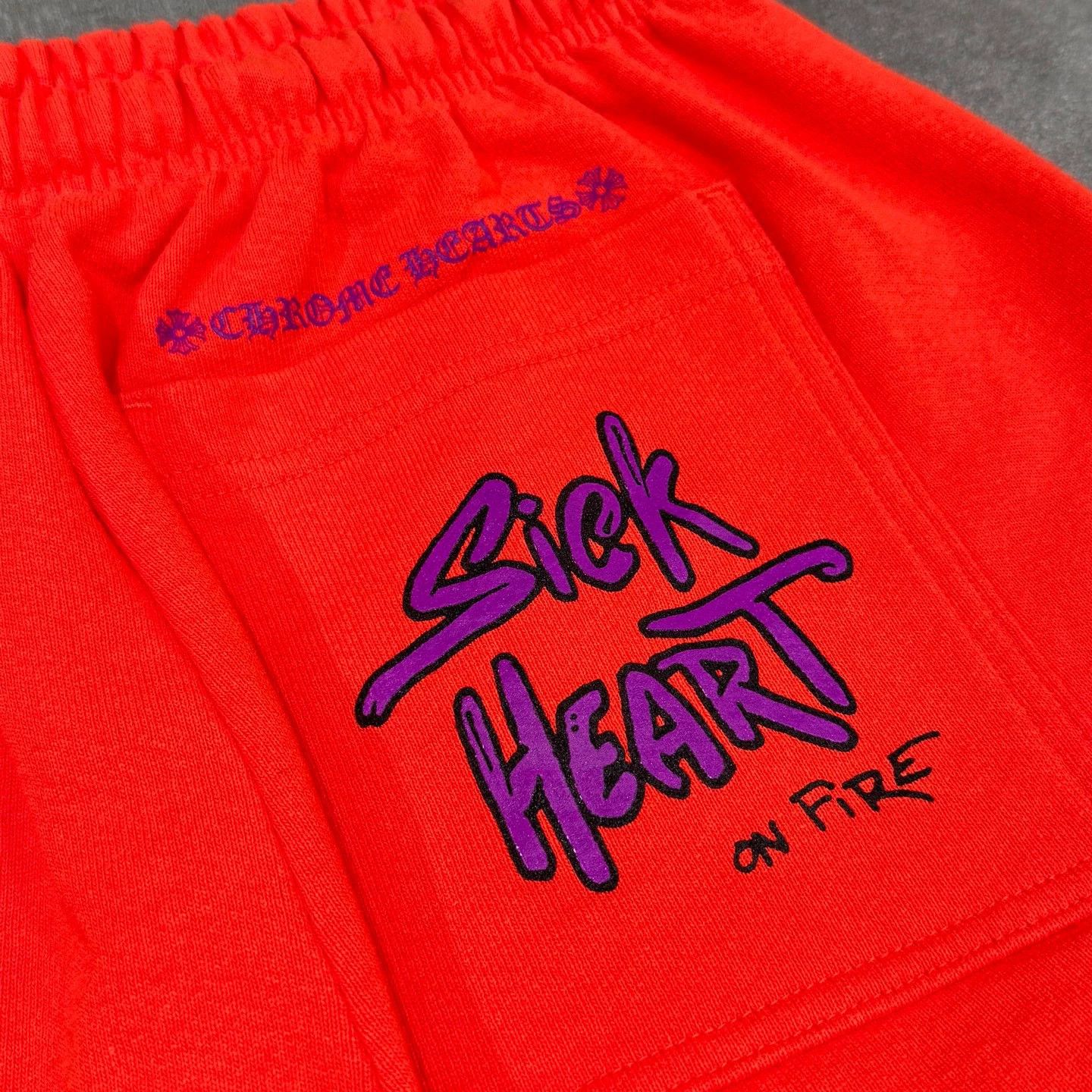 Chrome Hearts chrome hearts mattyboy red graffiti shorts Size US 26 / EU 42 - 9 Thumbnail