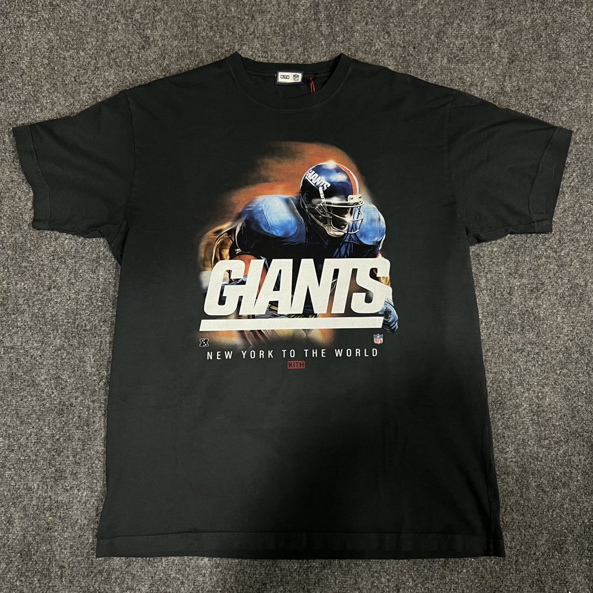 Kith × NFL Kith NFL 47 New York Giants Vintage Tee Nocturnal FW24 Size US L / EU 52-54 / 3 - 1 Thumbnail