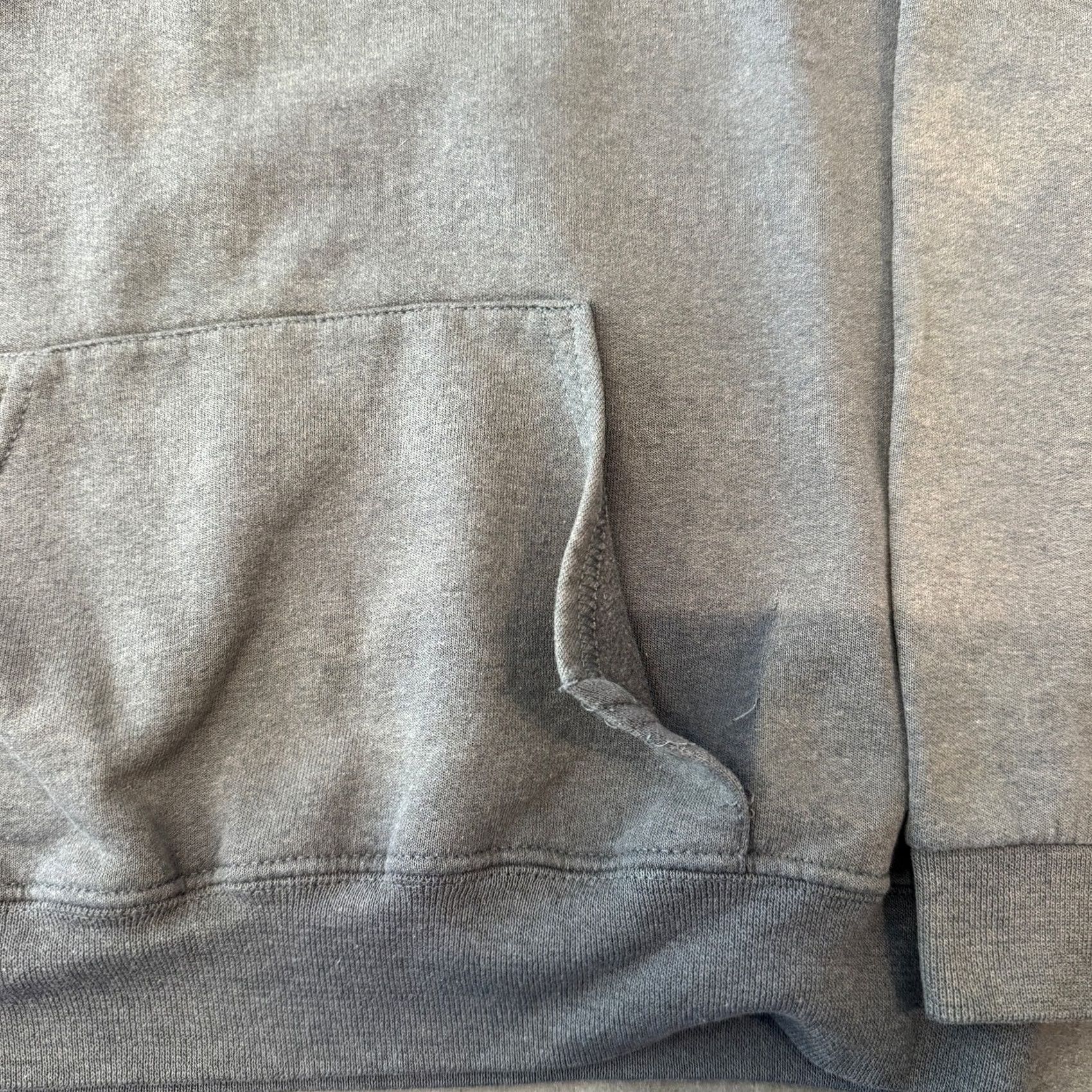 Vintage VINTAGE ACDC Rock Band Hoodie Sweatshirt Pullover Grey Small Women Size S / US 4 / IT 40 - 6 Thumbnail