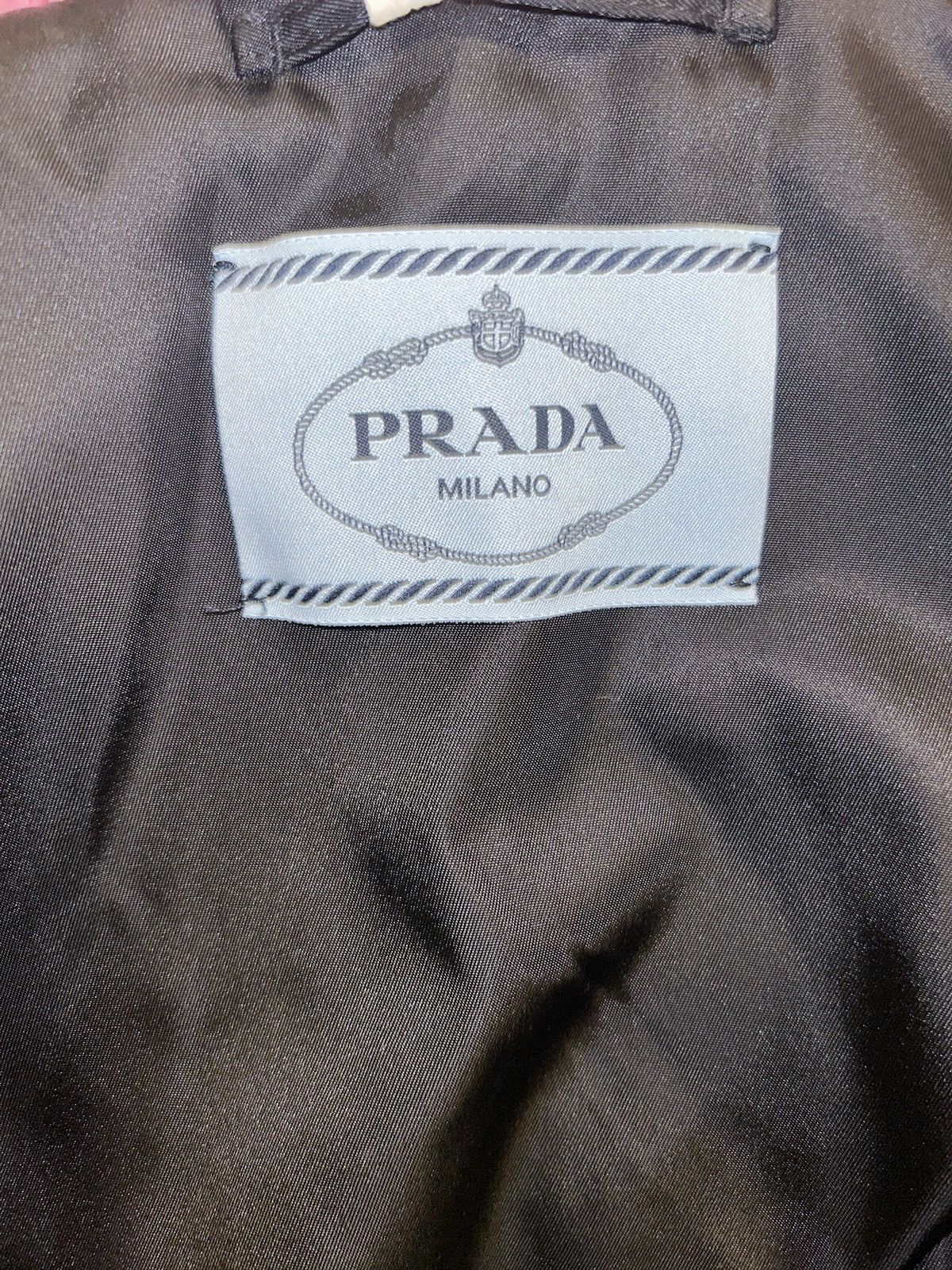 Prada × Raf Simons Prada x Raf Simons bomber jacket Re-Nylon with Jacquard Knit Size S / US 4 / IT 40 - 11 Thumbnail
