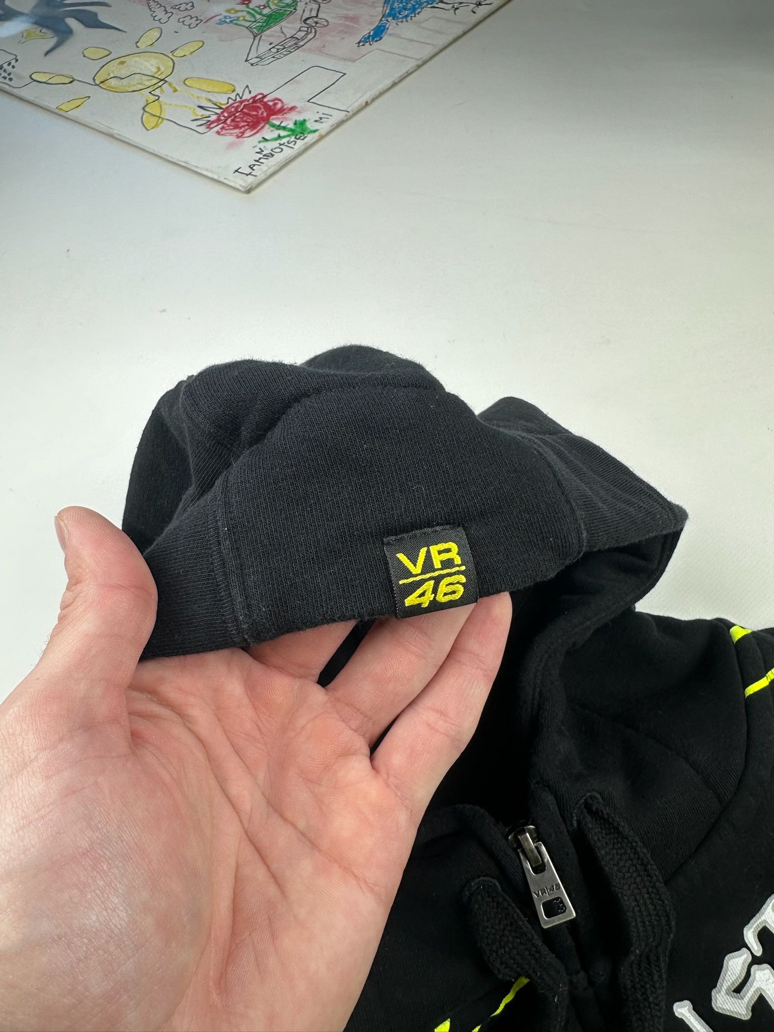 Vintage Vintage Monster Energy hoodie Racing 46 Sponsored Size US L / EU 52-54 / 3 - 9 Thumbnail