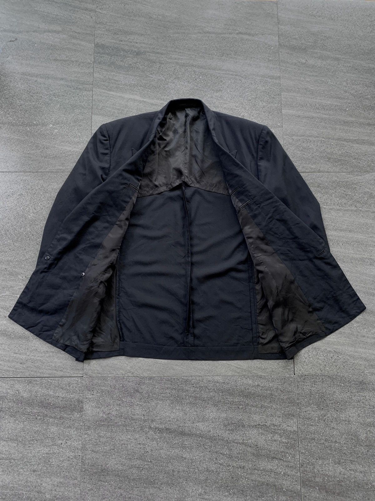 Yohji Yamamoto FREE TAX! Harness Wool Blazer Jacket Size US M / EU 48-50 / 2 - 5 Thumbnail