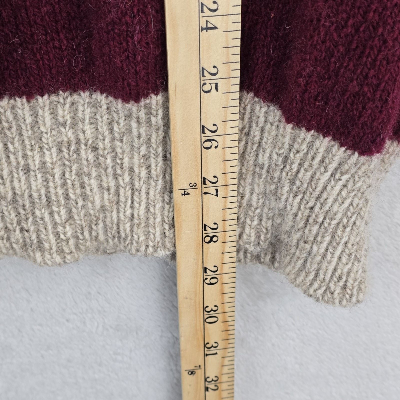 L.L. Bean Vintage L.L. Bean Wool Sweater Large Beige 80s USA Cottage Size US L / EU 52-54 / 3 - 8 Thumbnail