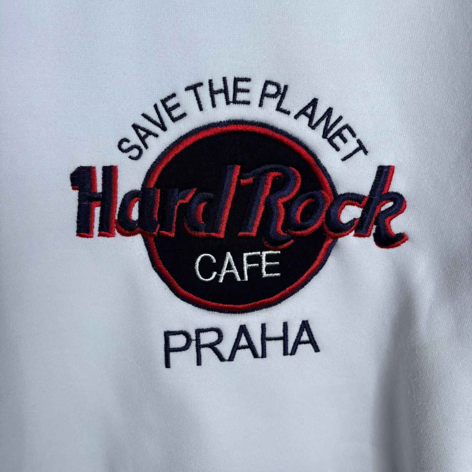 Hard Rock Cafe Vintage Hard Rock Cafe Praha Hoodie L Rare Heavyweight Size US L / EU 52-54 / 3 - 3 Thumbnail