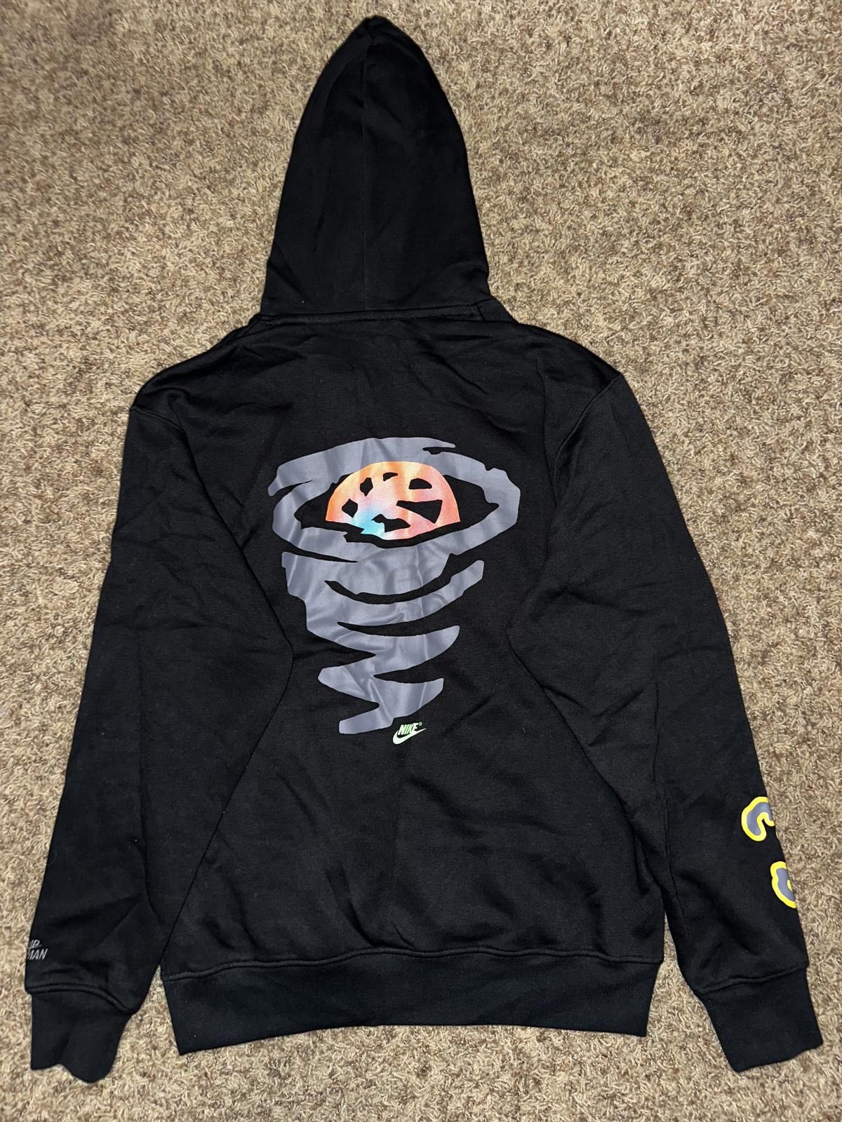 Designer Air Jordan Flight MVP Fleece Black Pullover Hoodie Sample Size US S / EU 44-46 / 1 - 3 Thumbnail