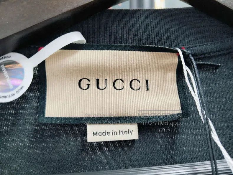 Gucci Gucci sS23 letter pattern printed plain knitted short-slee Size US S / EU 44-46 / 1 - 3 Thumbnail