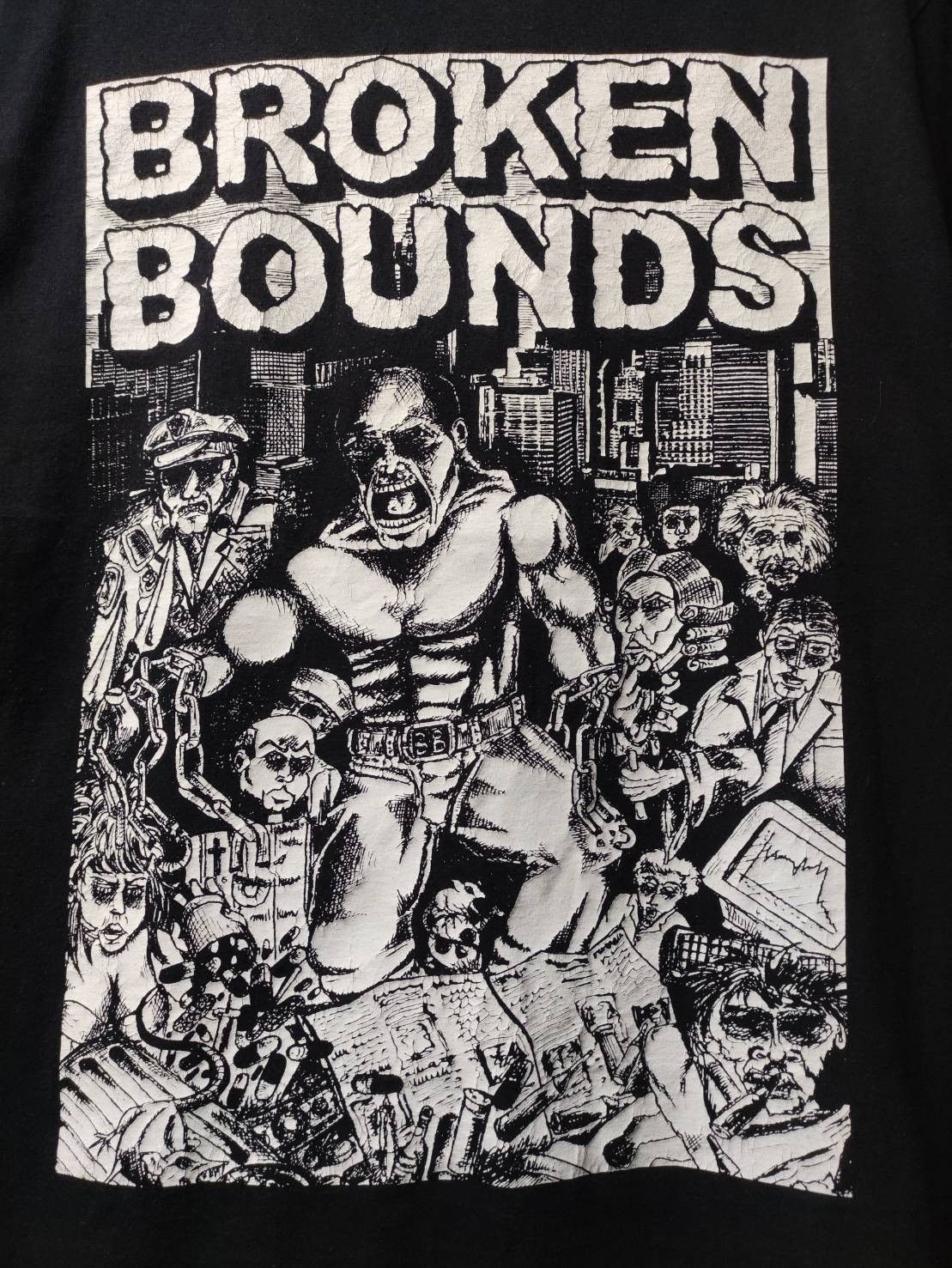 Band Tees Broken Bounds Hardcore T-Shirt Size US L / EU 52-54 / 3 - 2 Thumbnail