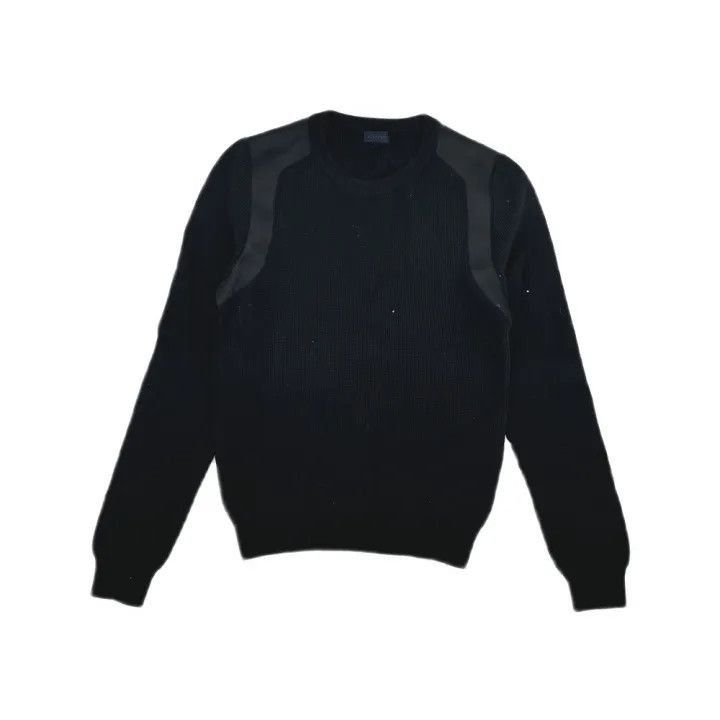 Lanvin Lanvin Casual Simple Black Knit Sweater -2508 Size US M / EU 48-50 / 2 - 1 Thumbnail