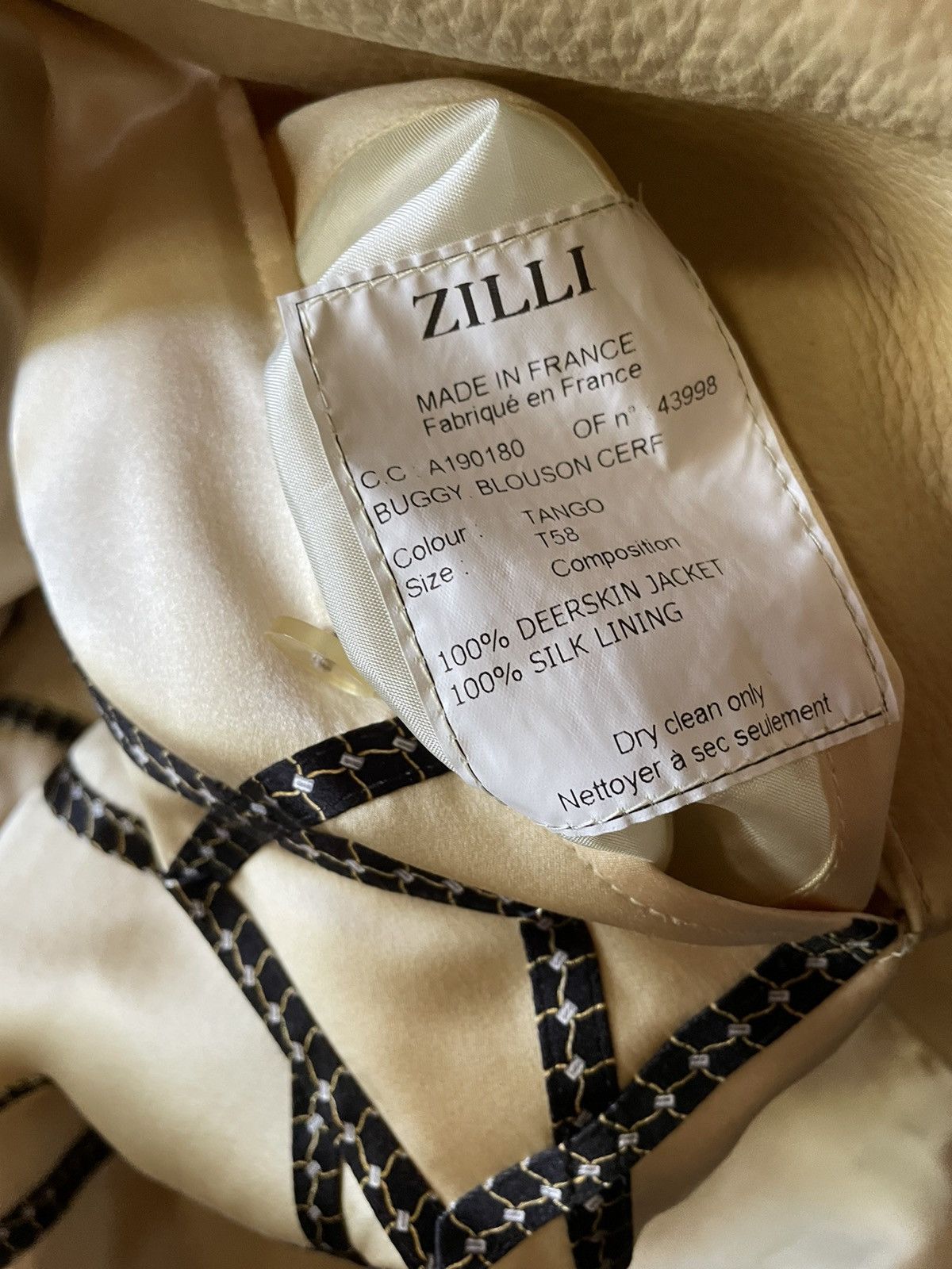Zilli Zilli Deerskin Leather Bomber Jacket Size US XL / EU 56 / 4 - 3 Thumbnail