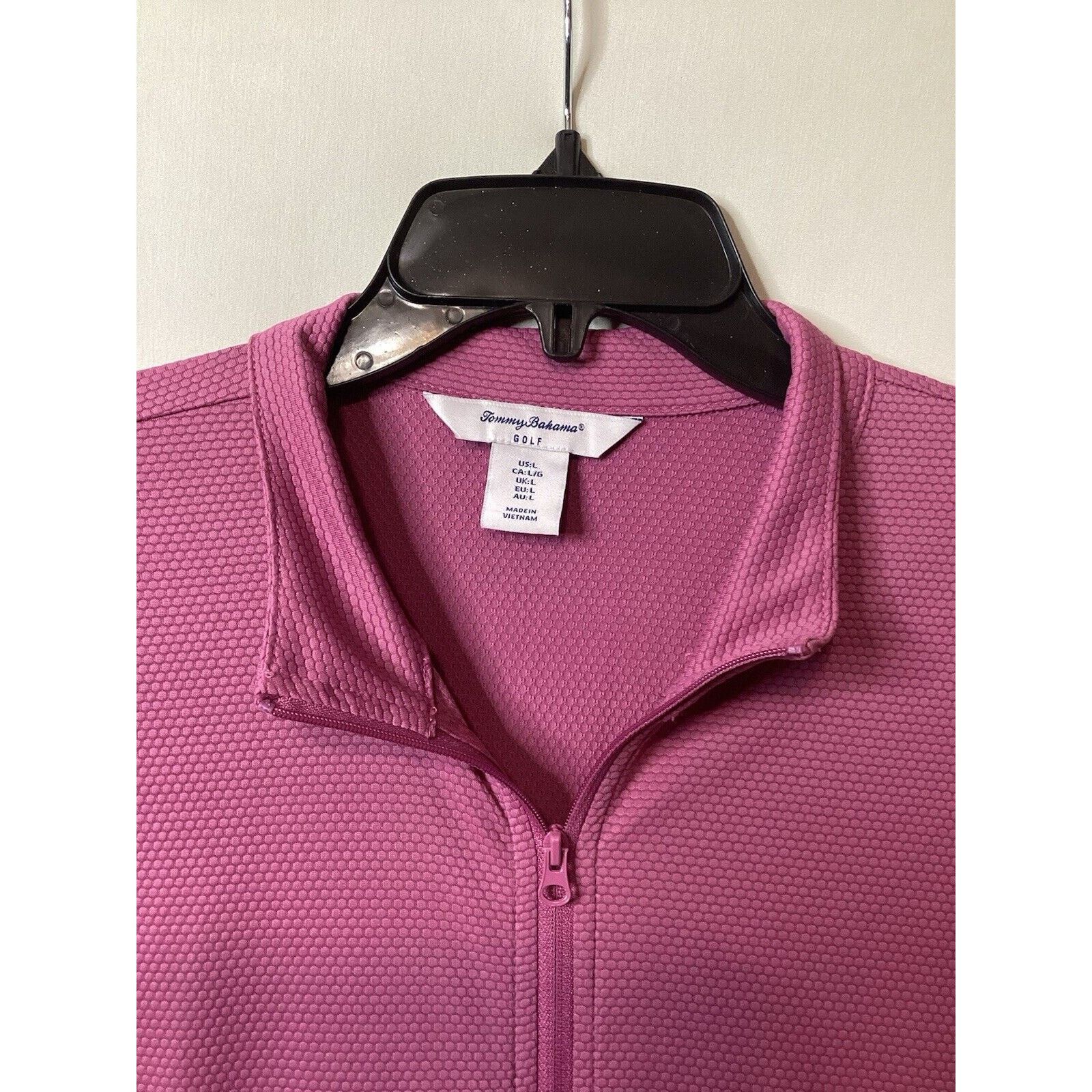 Tommy Bahama Tommy Bahama GOLF Women Jacket Mock Neck Long Sleeve LG Size L / US 10 / IT 46 - 3 Thumbnail