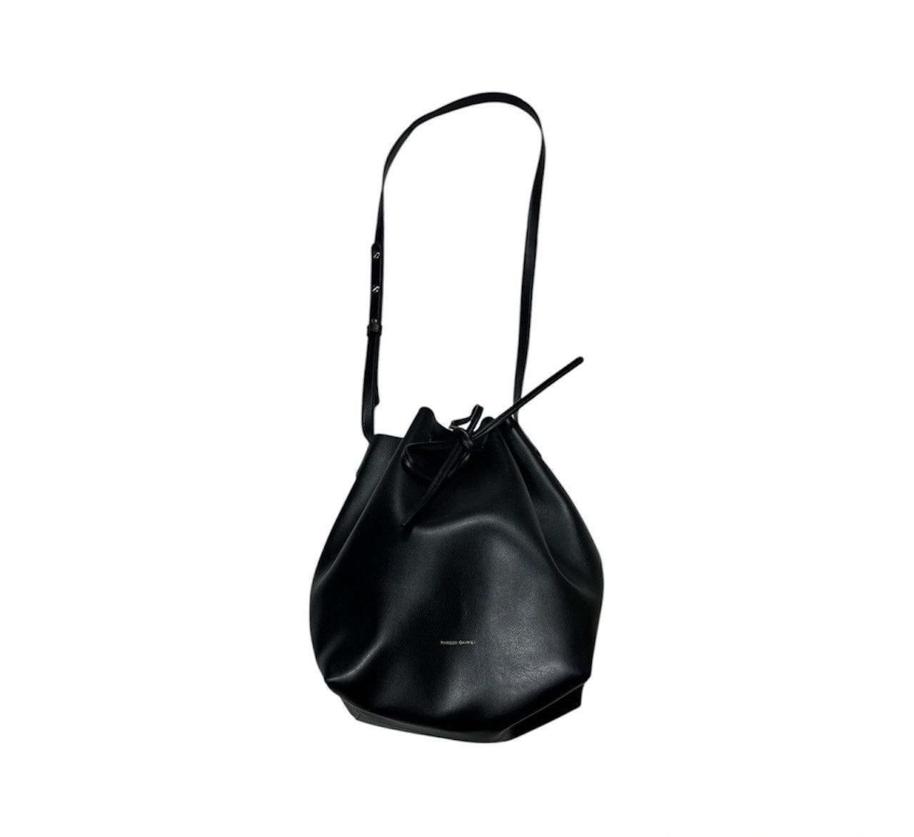 Mansur Gavriel Mansur Gavriel leather bucket bag black red big crossbody Size ONE SIZE - 1 Thumbnail