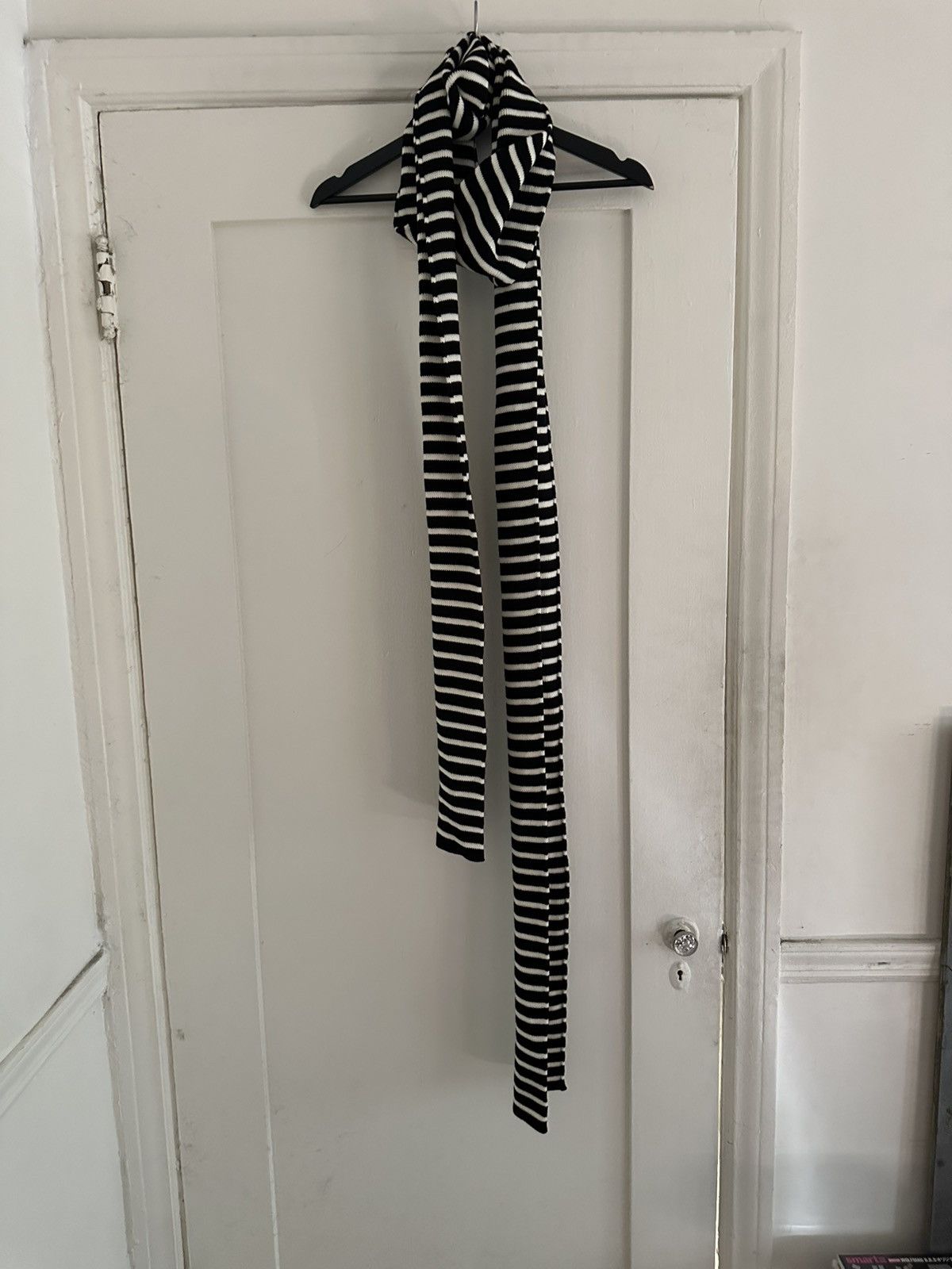 Hedi Slimane × Saint Laurent Paris FW15 Striped Wool Scarf | Grailed