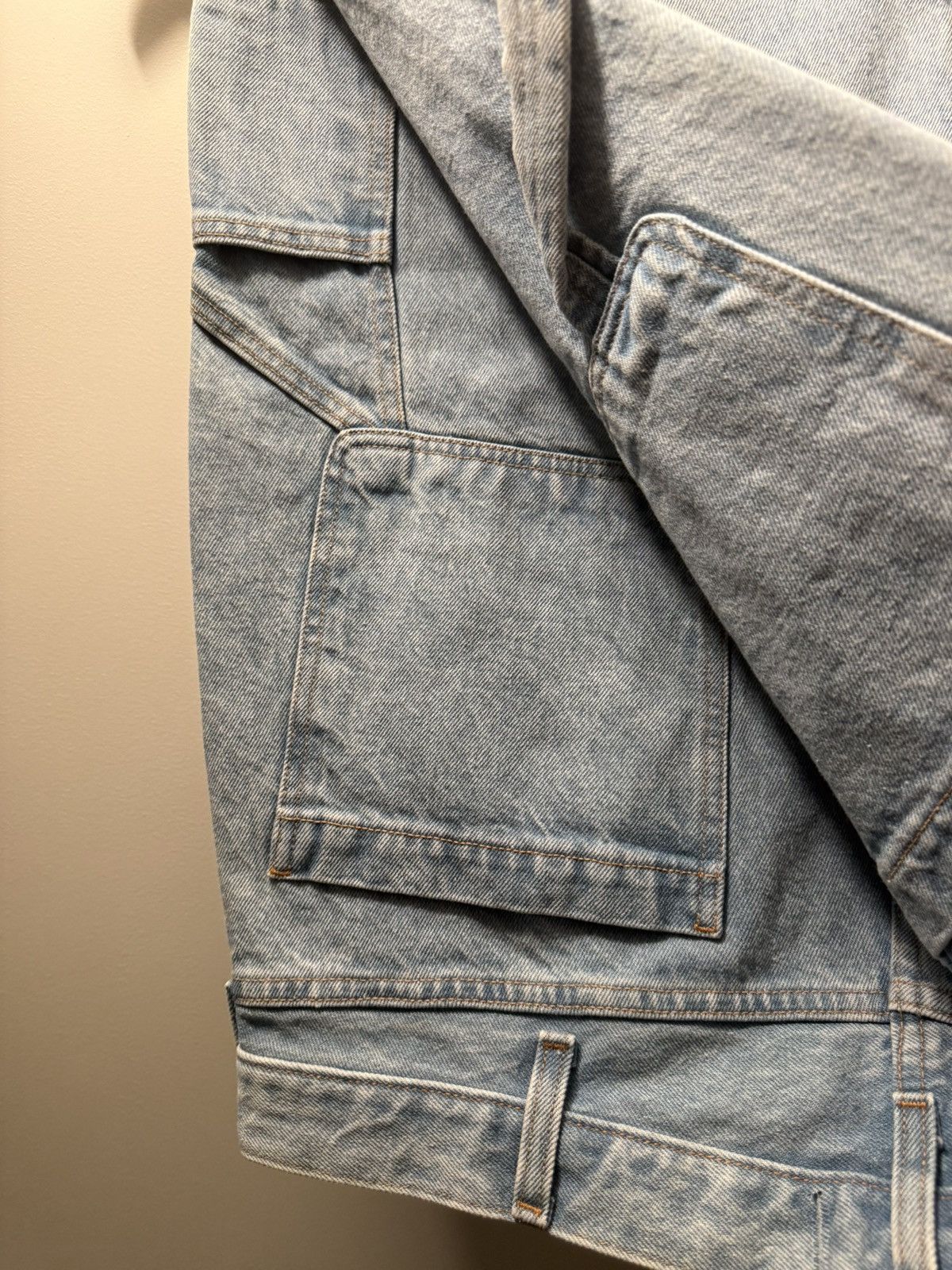 Abercrombie & Fitch Abercrombie & Fitch Authentic Rigid Denim (Baggy) Size US 38 / EU 54 - 3 Thumbnail