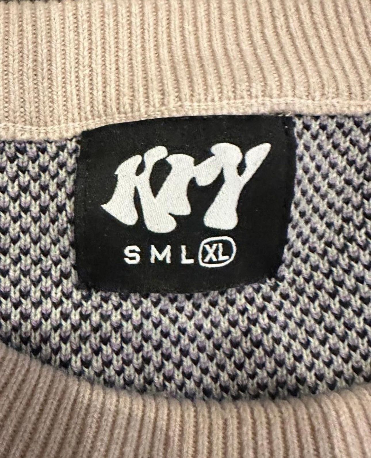Other Cream kyrptowrld pastel sweater Size US XL / EU 56 / 4 - 3 Thumbnail