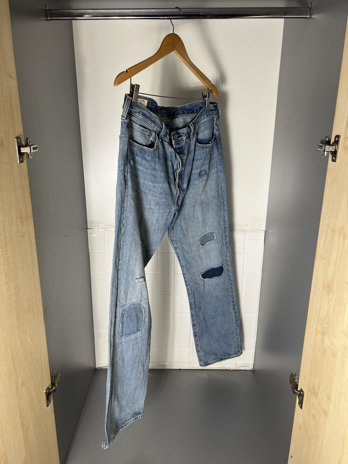 Levi's VINTAGE LEVI’S 501 150 YEARS DESIGNER DENIM JEANS CASUAL Size US 36 / EU 52 - 4 Thumbnail