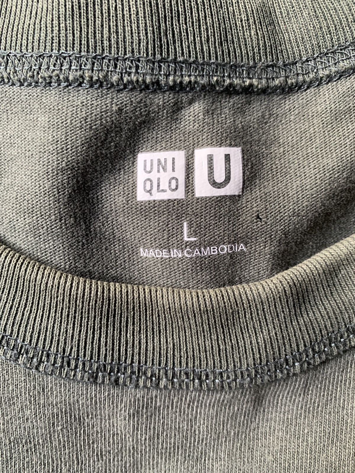 Uniqlo 🔥Thrashed Faded Christophe Lemaire X Uniqlo Tee🔥 Size US L / EU 52-54 / 3 - 4 Thumbnail