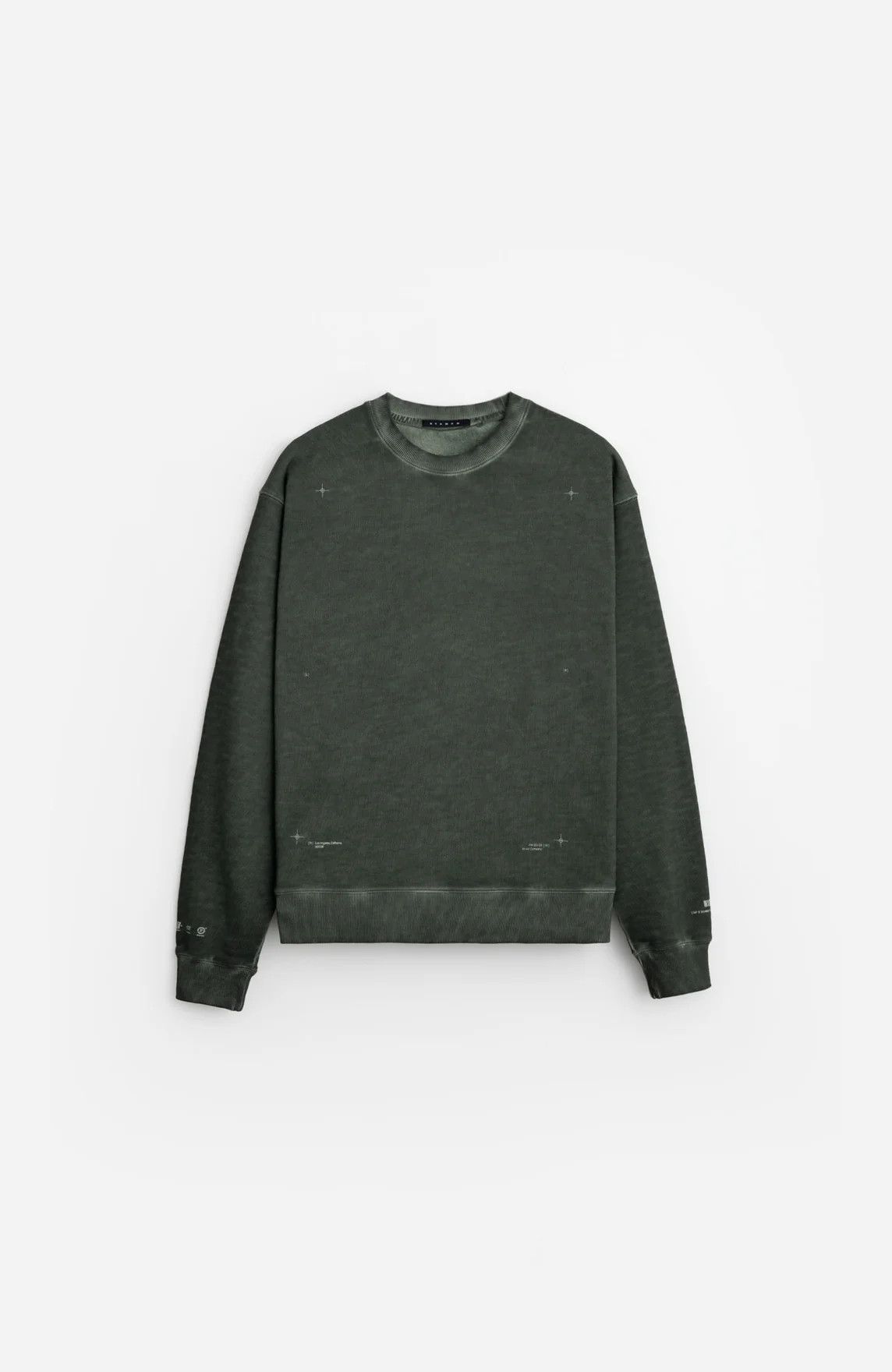 Stampd SANDLANDS CREWNECK - OIL WASHED Size US M / EU 48-50 / 2 - 1 Thumbnail