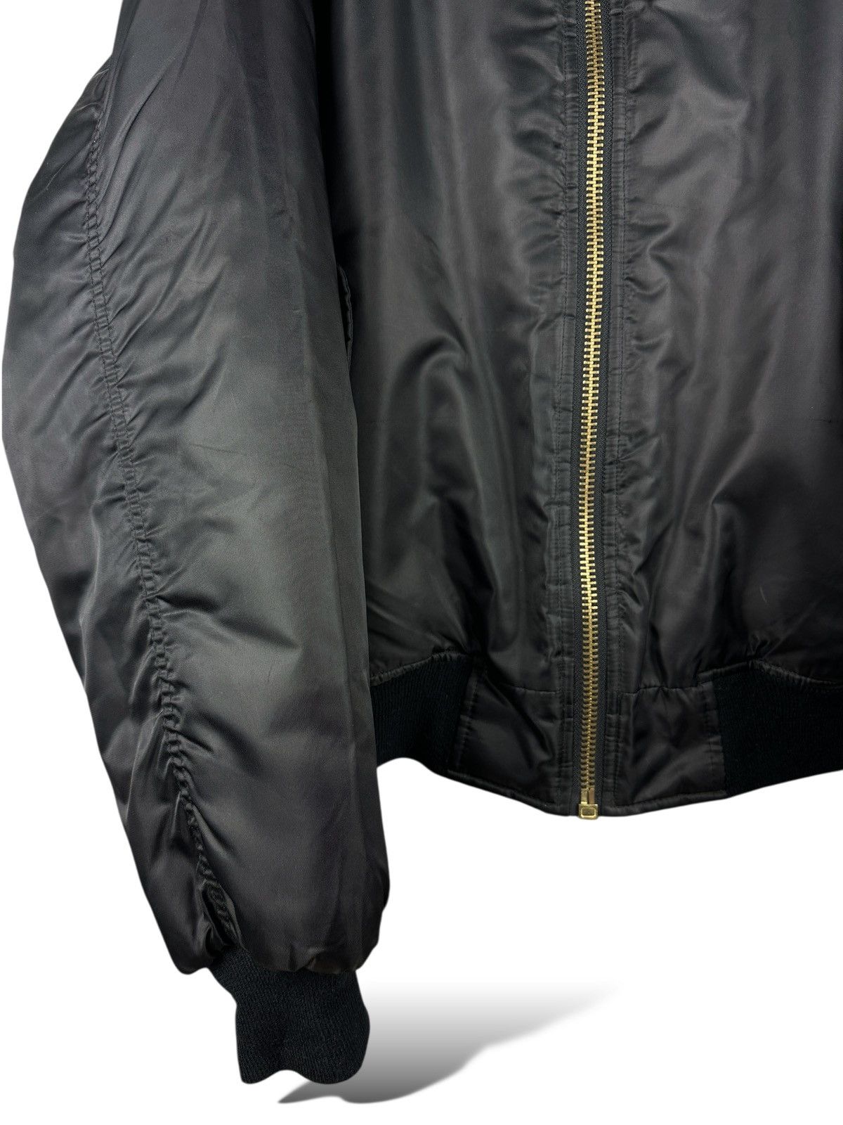 Vintage Vintage MA-1 Flyers Intermediate Men’s Bomber Jacket Black Size US XXL / EU 58 / 5 - 13 Thumbnail
