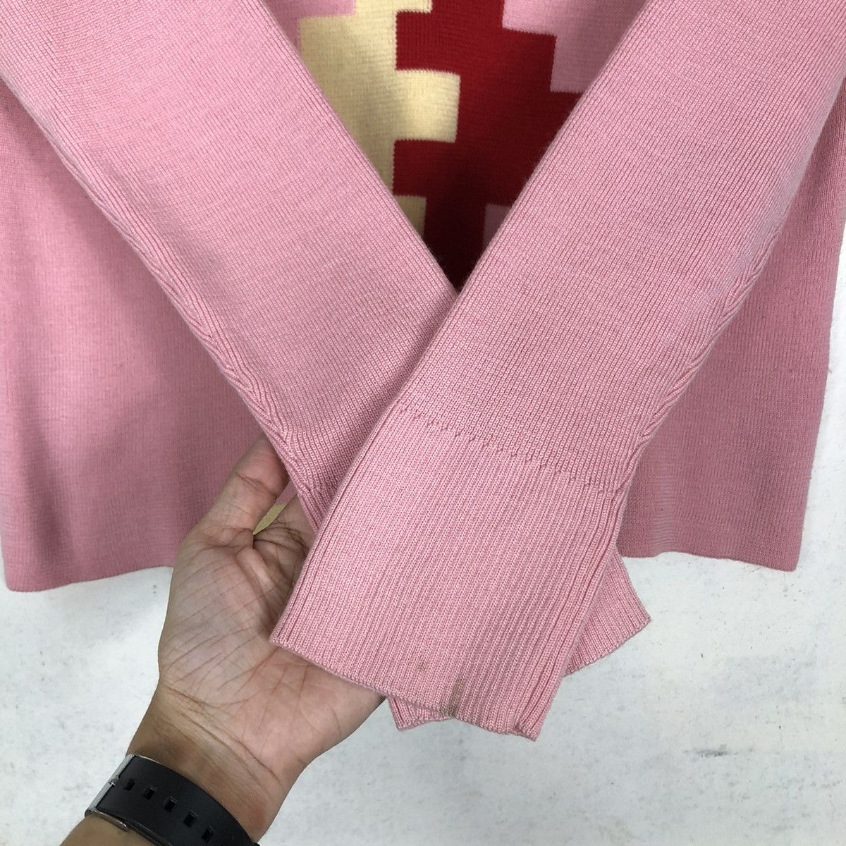 Comme des Garcons 🔥AD2001 LONG SLEEVE PLEATED SWEATSHIRT JUNYA WATANABE CDG Size M / US 6-8 / IT 42-44 - 11 Thumbnail