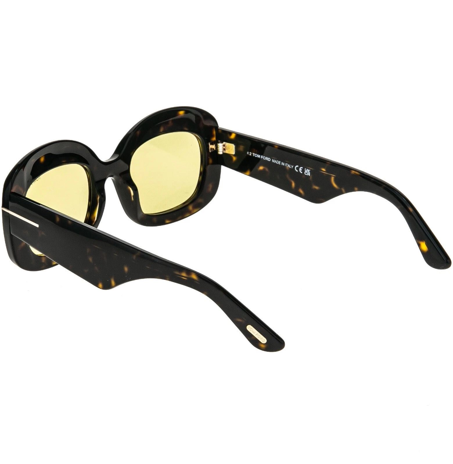 Tom Ford TOM FORD CARMEN-02 FT1219 52E Brown Sunglass 1219 TF1219 Size ONE SIZE - 3 Thumbnail