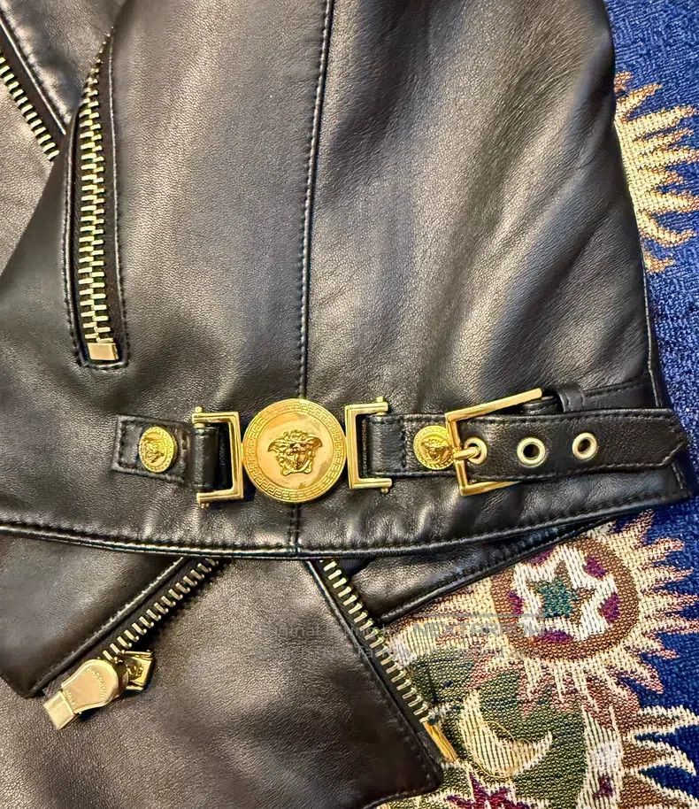 Versace Versace Lambskin leather coat Size US M / EU 48-50 / 2 - 4 Thumbnail