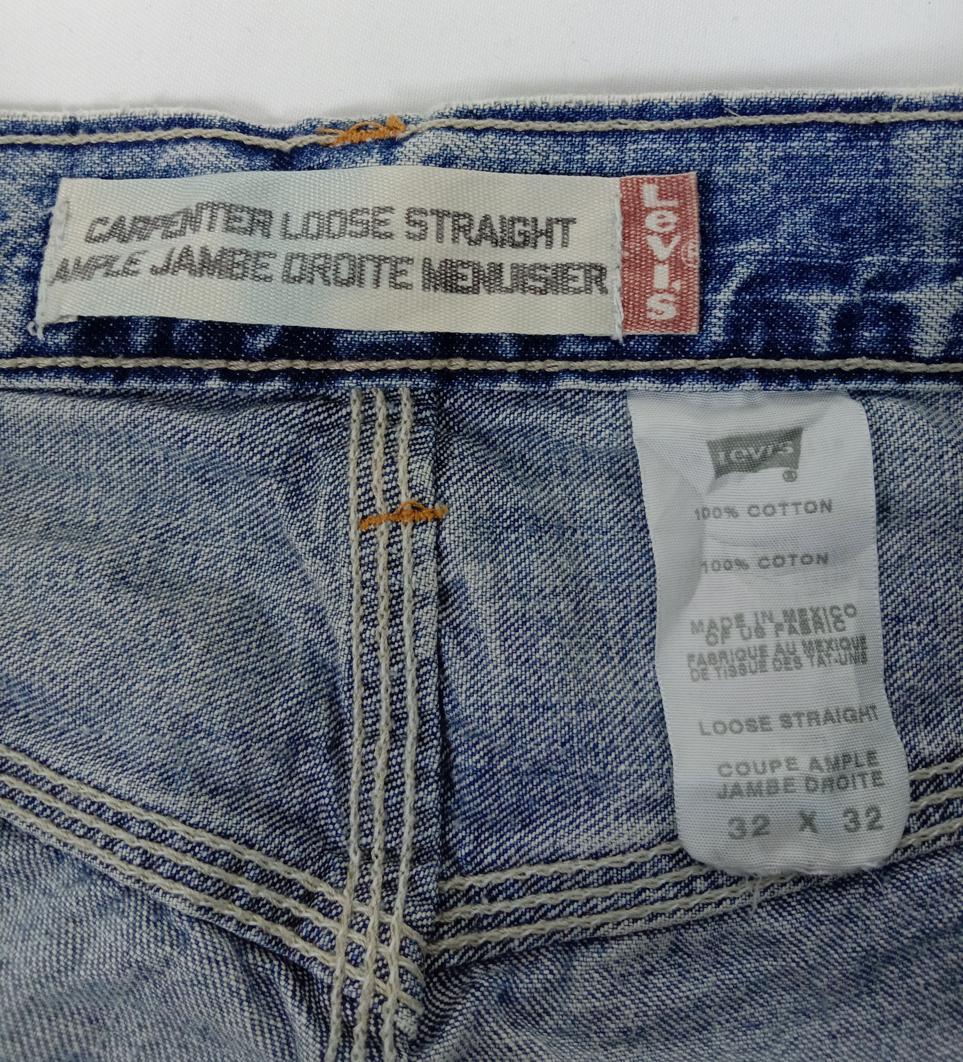 Levi's Vintage Levi's Carpenter Earth Tone Loose Straight Jeans Size US 32 / EU 48 - 16 Thumbnail