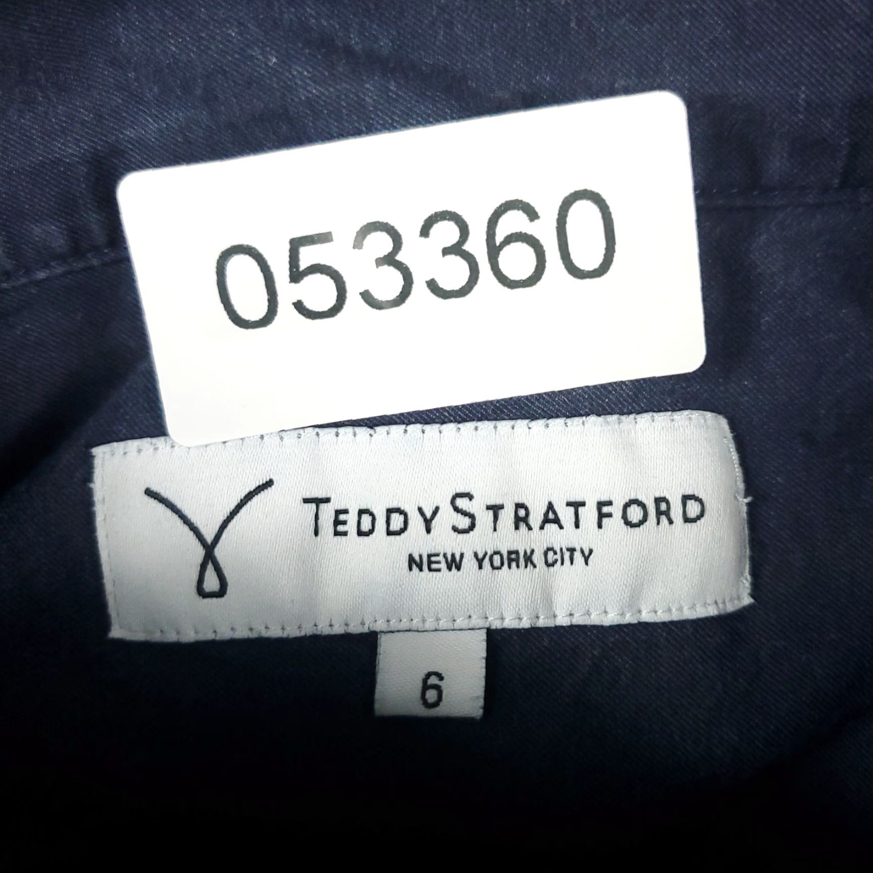 Vintage Teddy Stratford Shirt Mens Size 6 Blue Button-Up Short Sleeve Casual Wear Shirt Size US S / EU 44-46 / 1 - 6 Thumbnail
